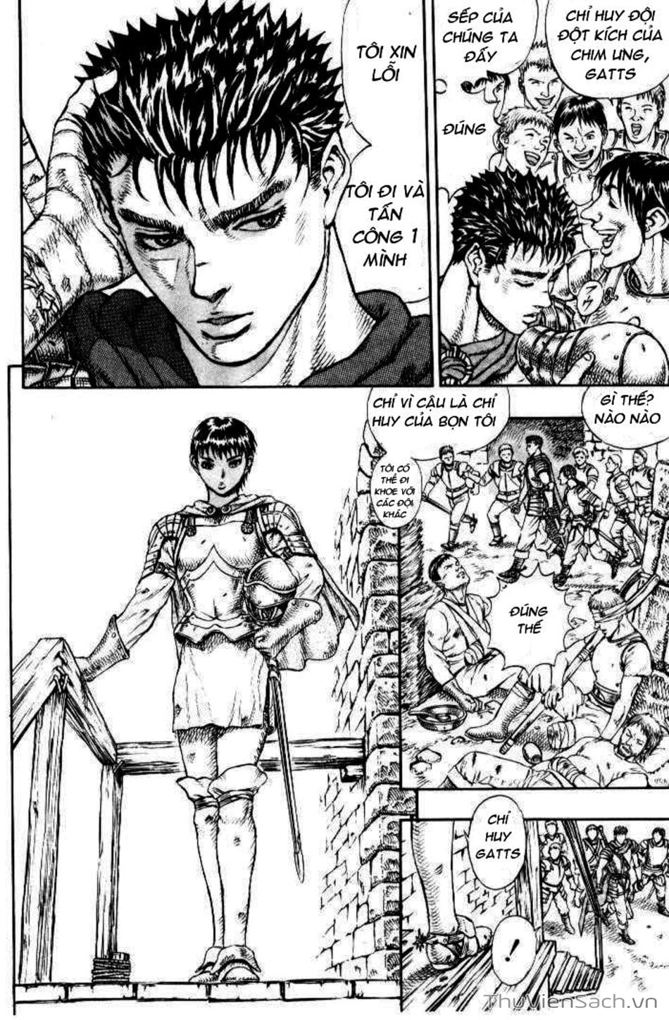 Truyện Tranh Kiếm Sĩ Đen - Berserk trang 9