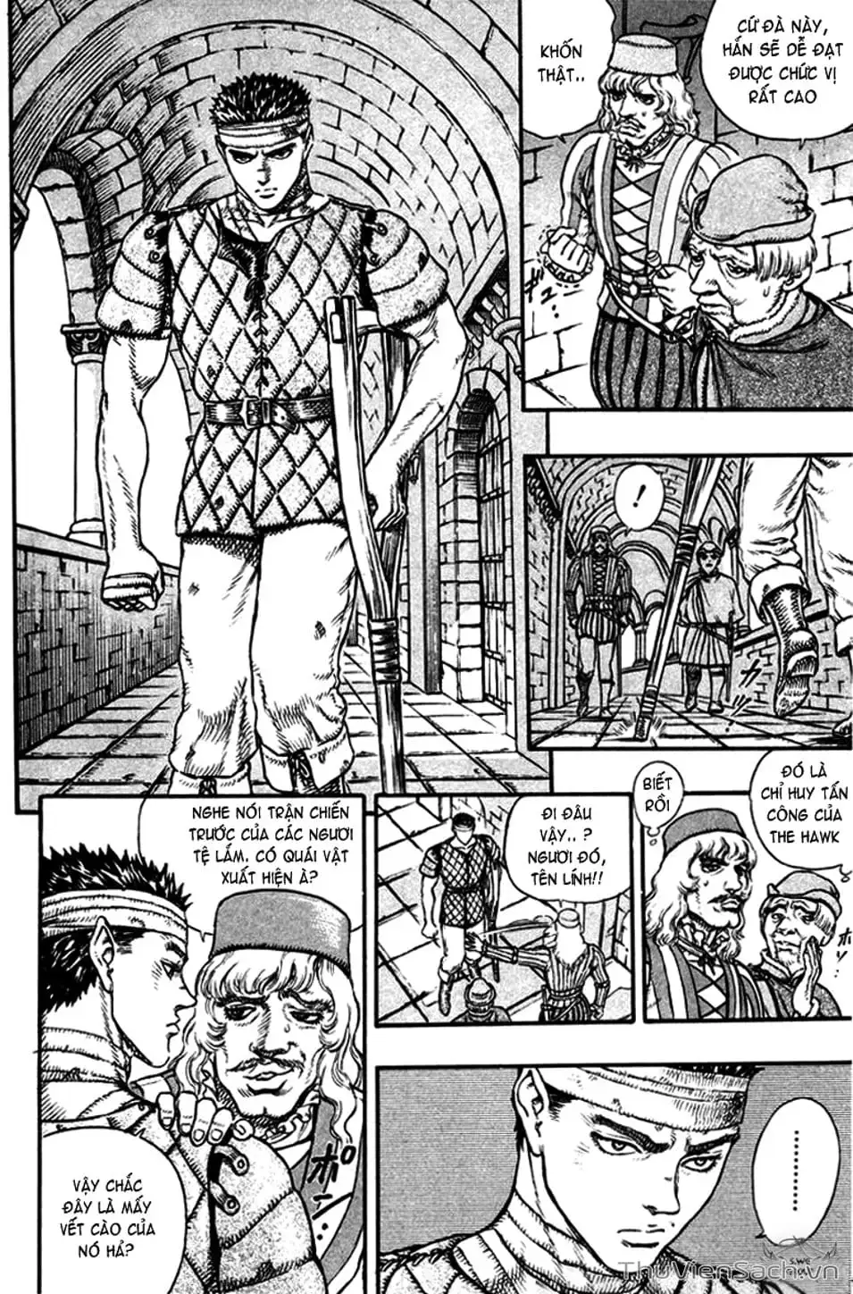 Truyện Tranh Kiếm Sĩ Đen - Berserk trang 9