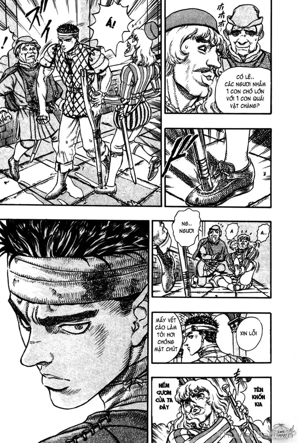 Truyện Tranh Kiếm Sĩ Đen - Berserk trang 9