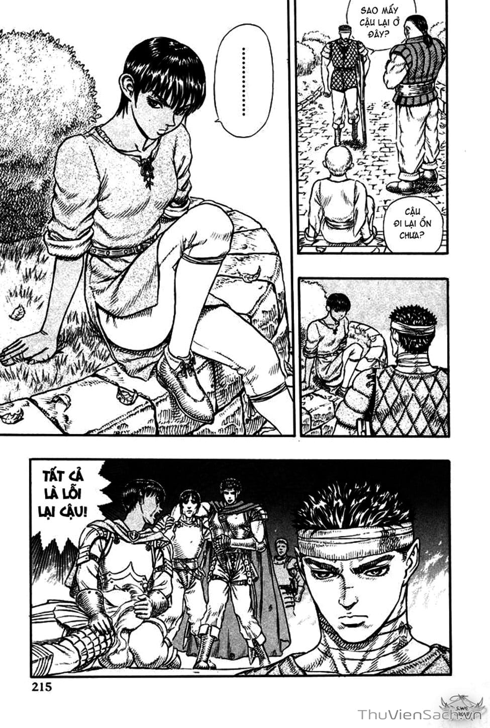 Truyện Tranh Kiếm Sĩ Đen - Berserk trang 9