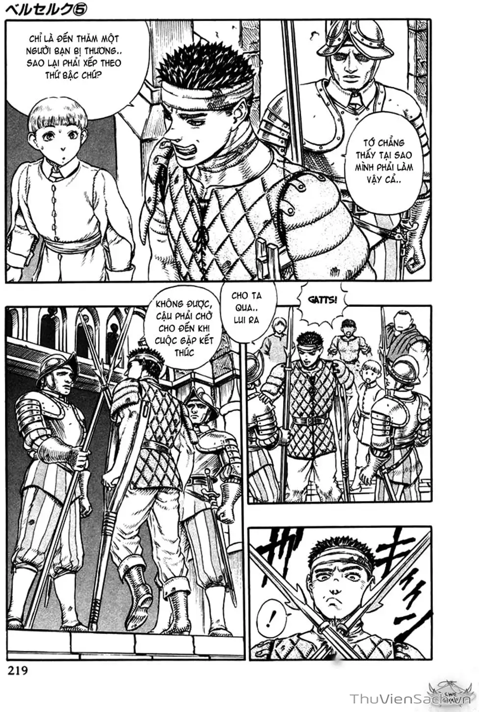 Truyện Tranh Kiếm Sĩ Đen - Berserk trang 9