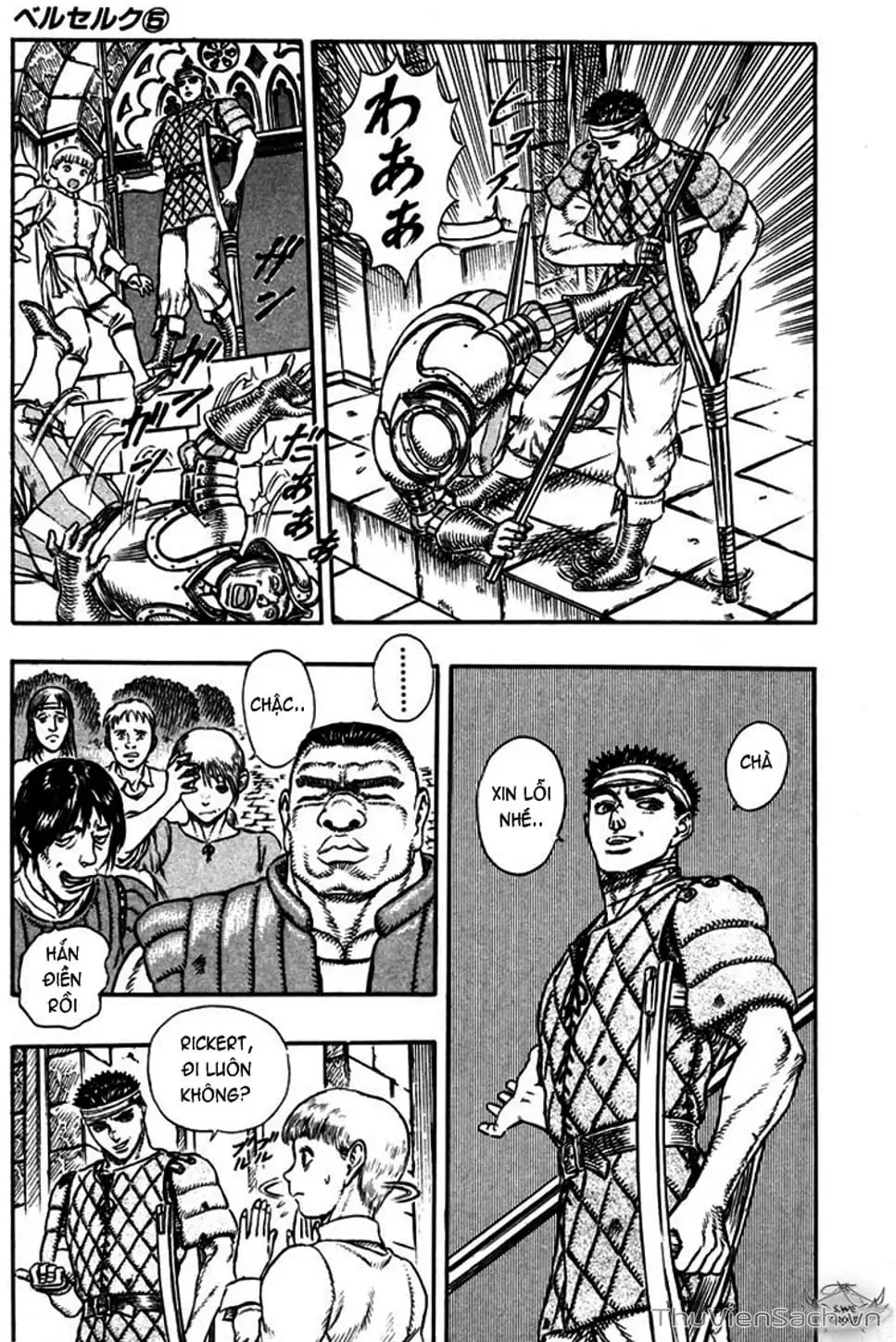 Truyện Tranh Kiếm Sĩ Đen - Berserk trang 9