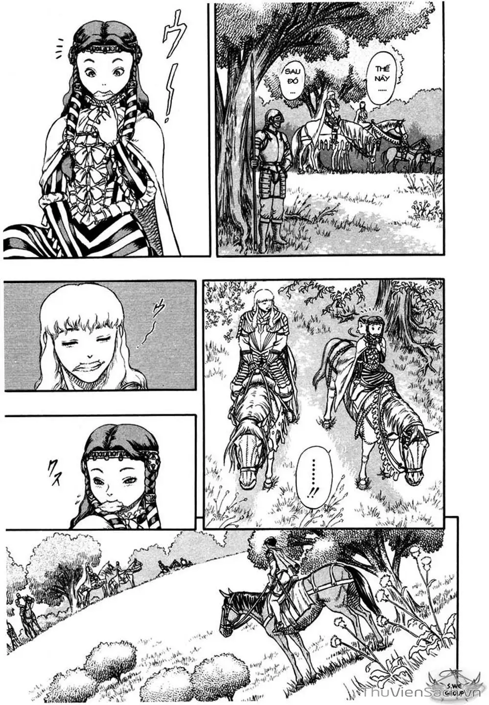 Truyện Tranh Kiếm Sĩ Đen - Berserk trang 9