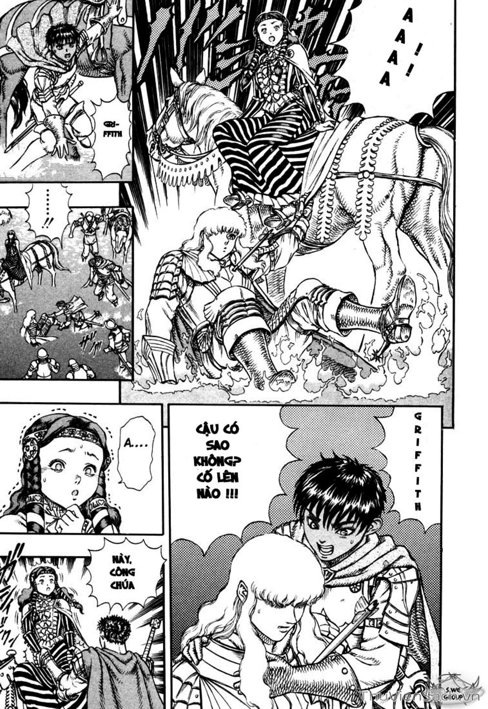 Truyện Tranh Kiếm Sĩ Đen - Berserk trang 9