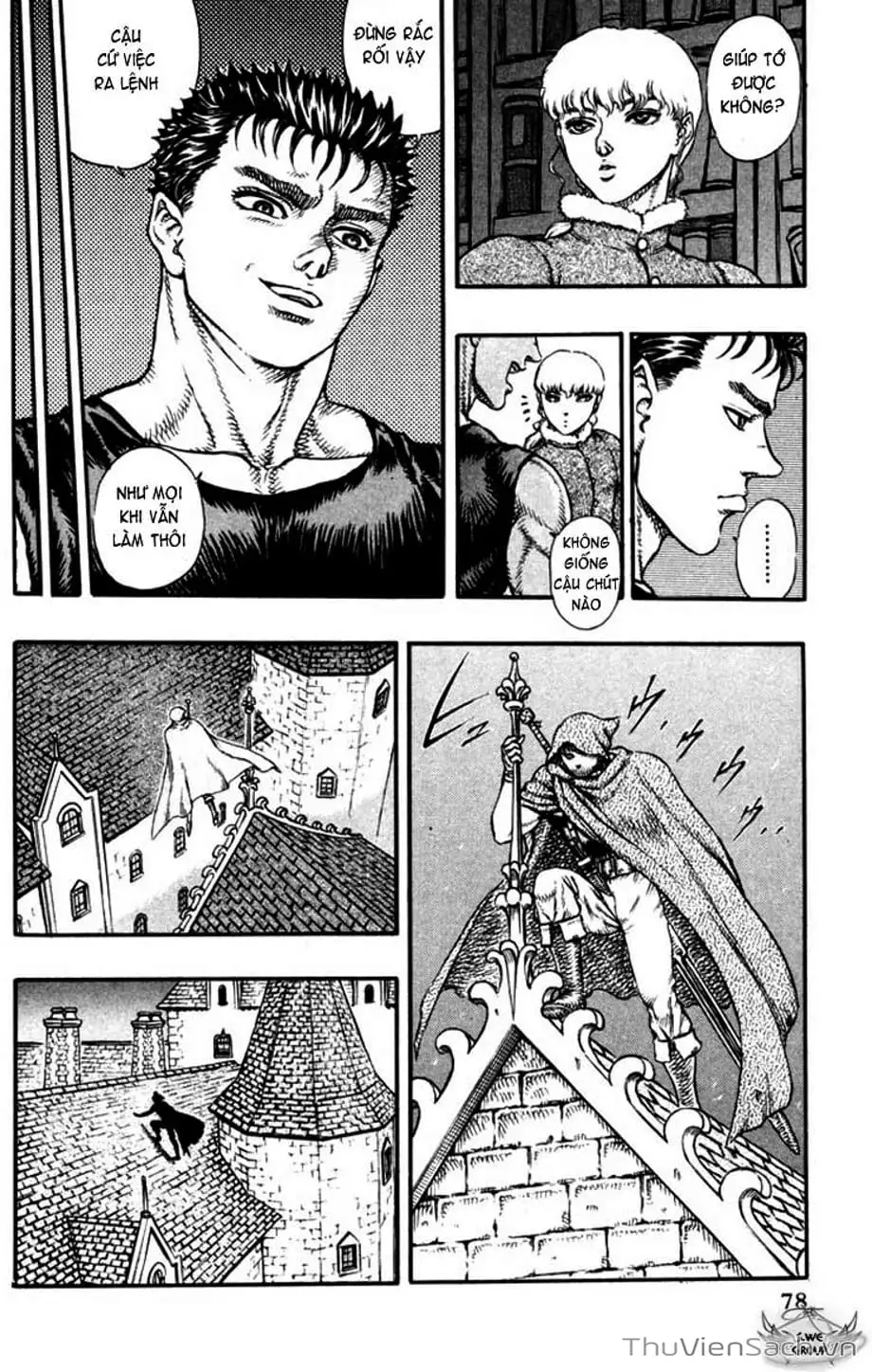 Truyện Tranh Kiếm Sĩ Đen - Berserk trang 9