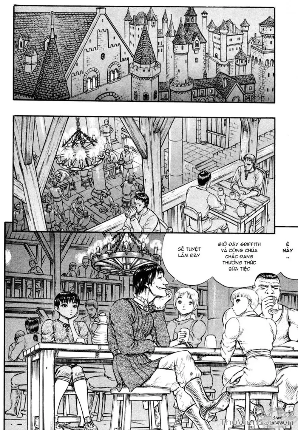 Truyện Tranh Kiếm Sĩ Đen - Berserk trang 9