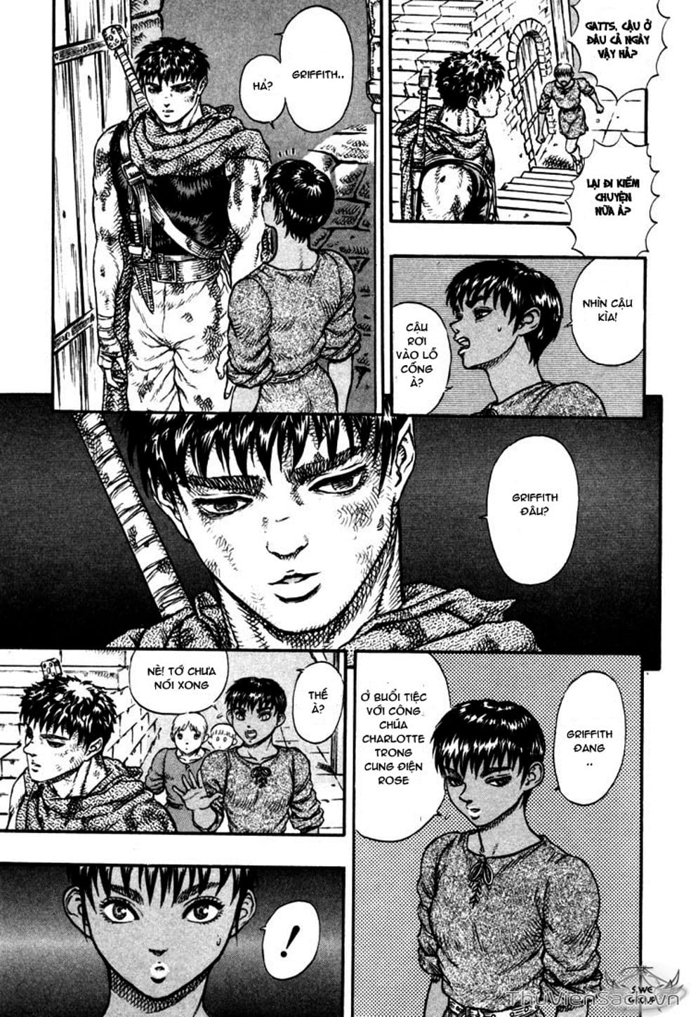 Truyện Tranh Kiếm Sĩ Đen - Berserk trang 9