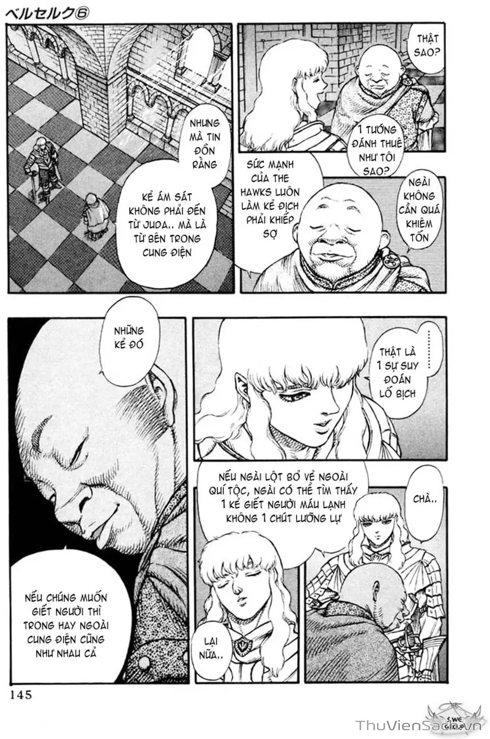 Truyện Tranh Kiếm Sĩ Đen - Berserk trang 9