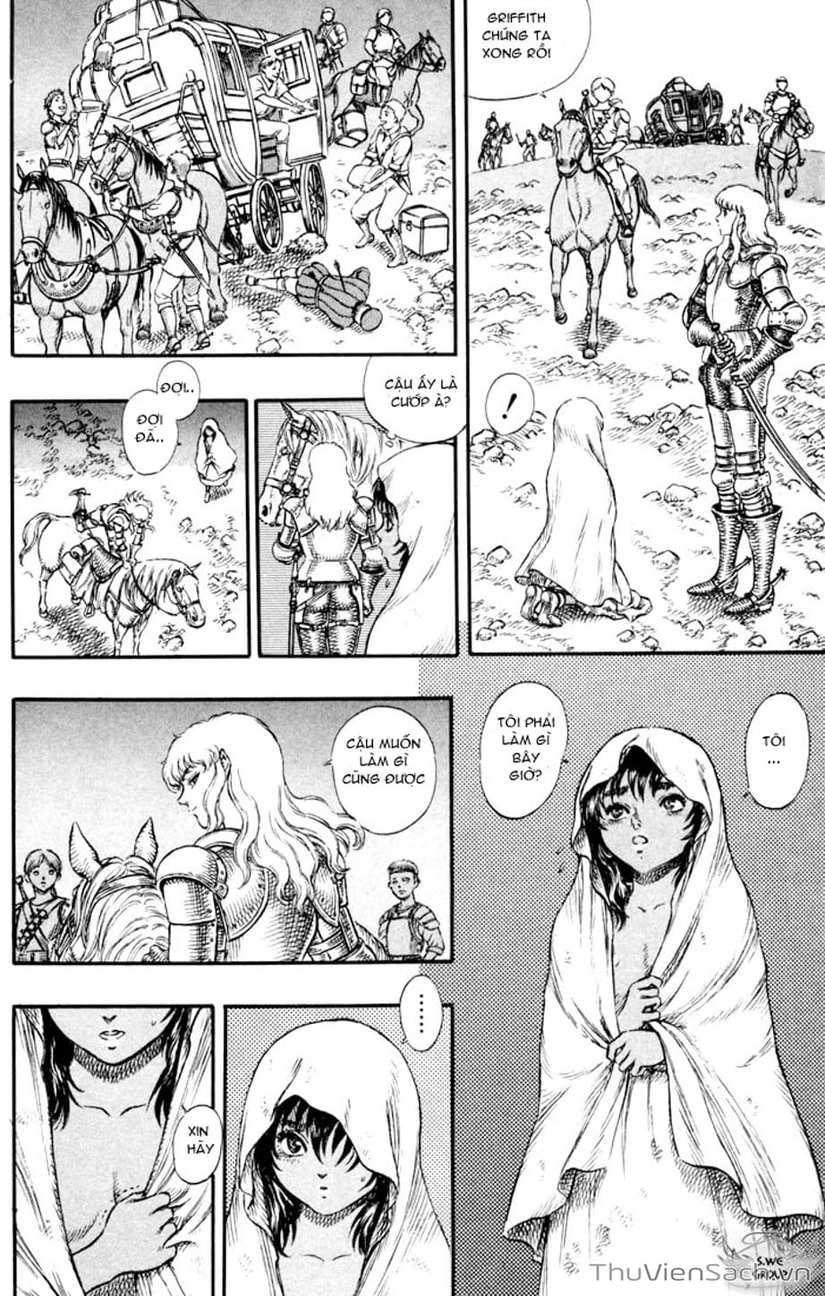 Truyện Tranh Kiếm Sĩ Đen - Berserk trang 9