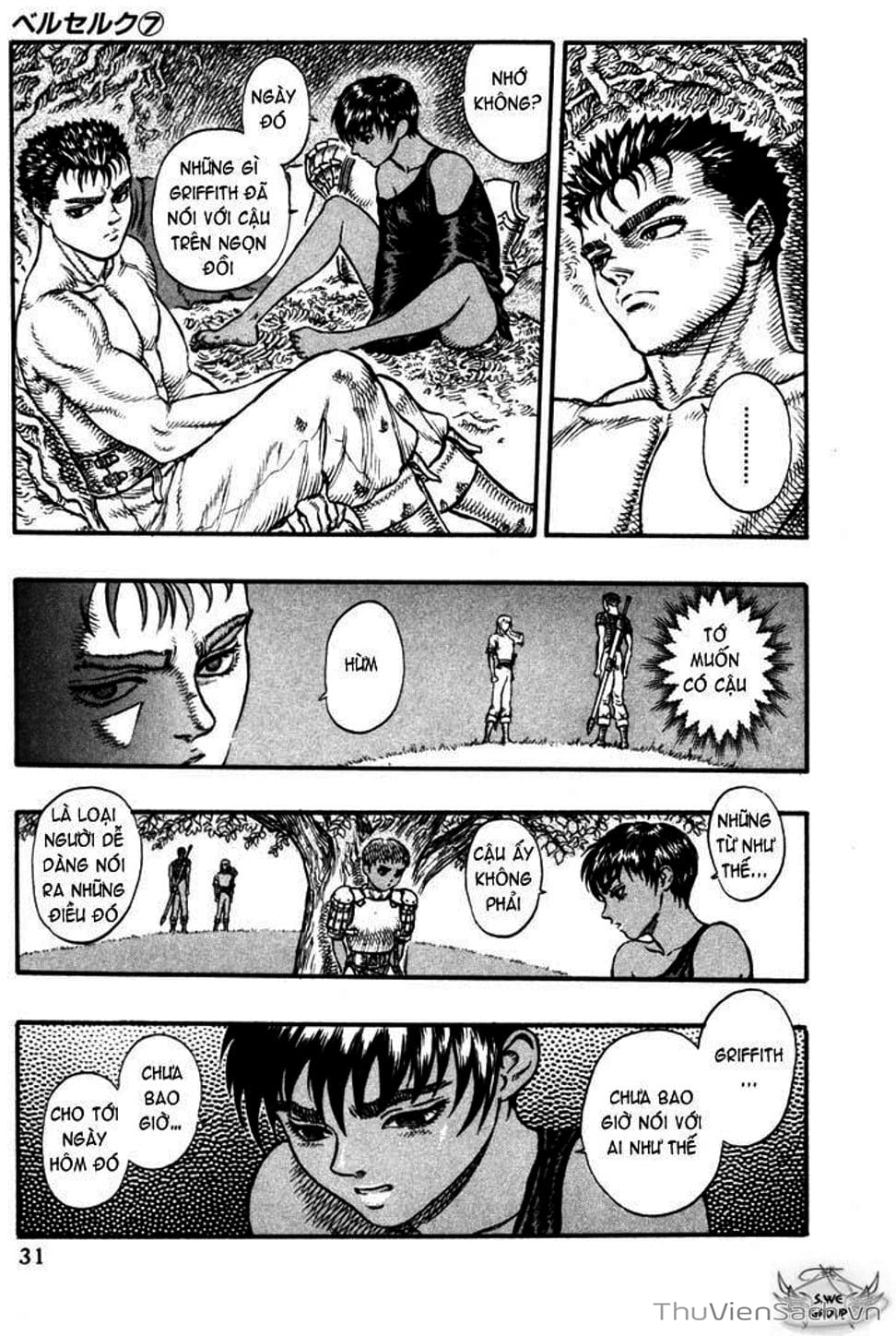 Truyện Tranh Kiếm Sĩ Đen - Berserk trang 9