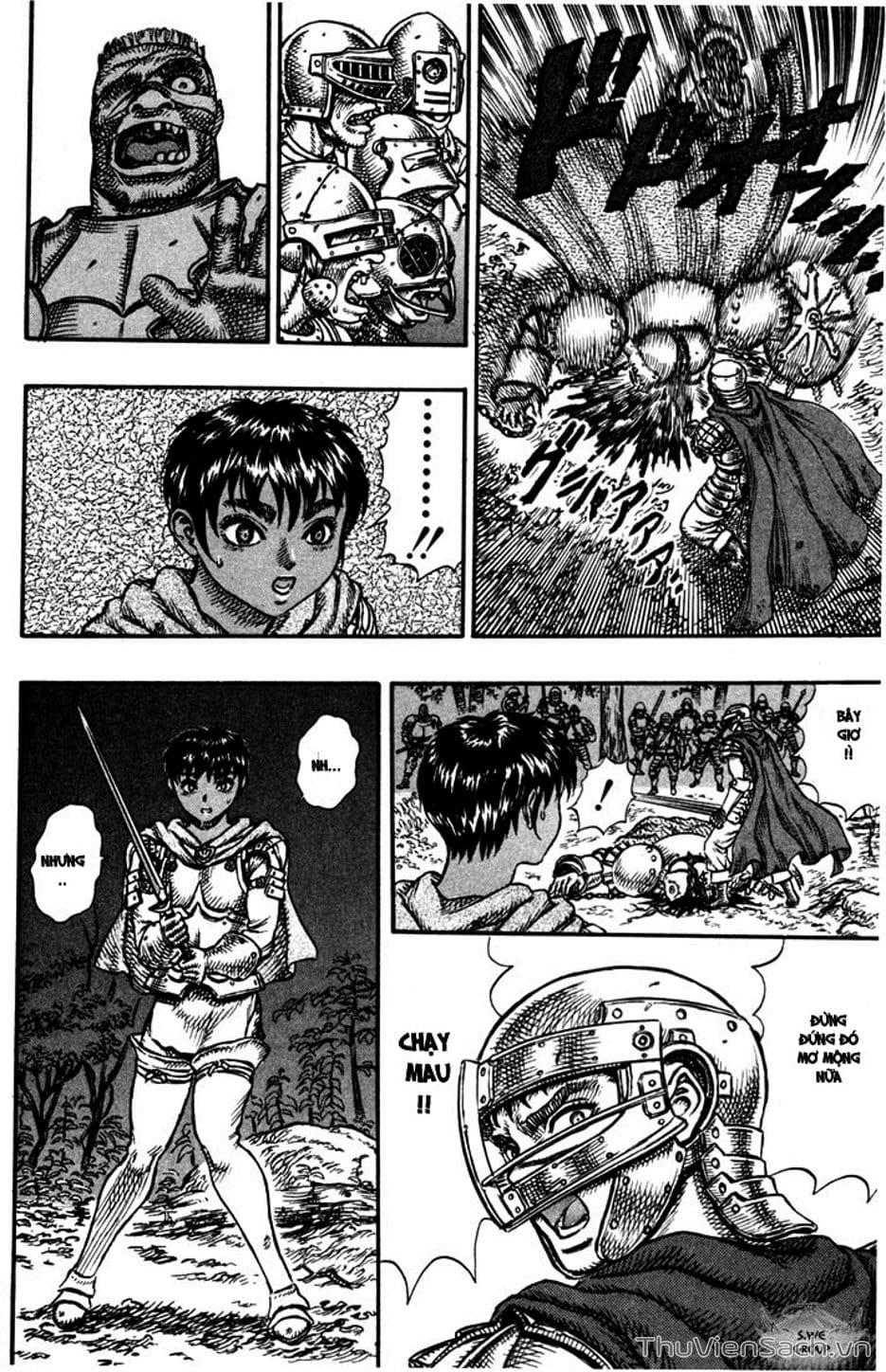 Truyện Tranh Kiếm Sĩ Đen - Berserk trang 9