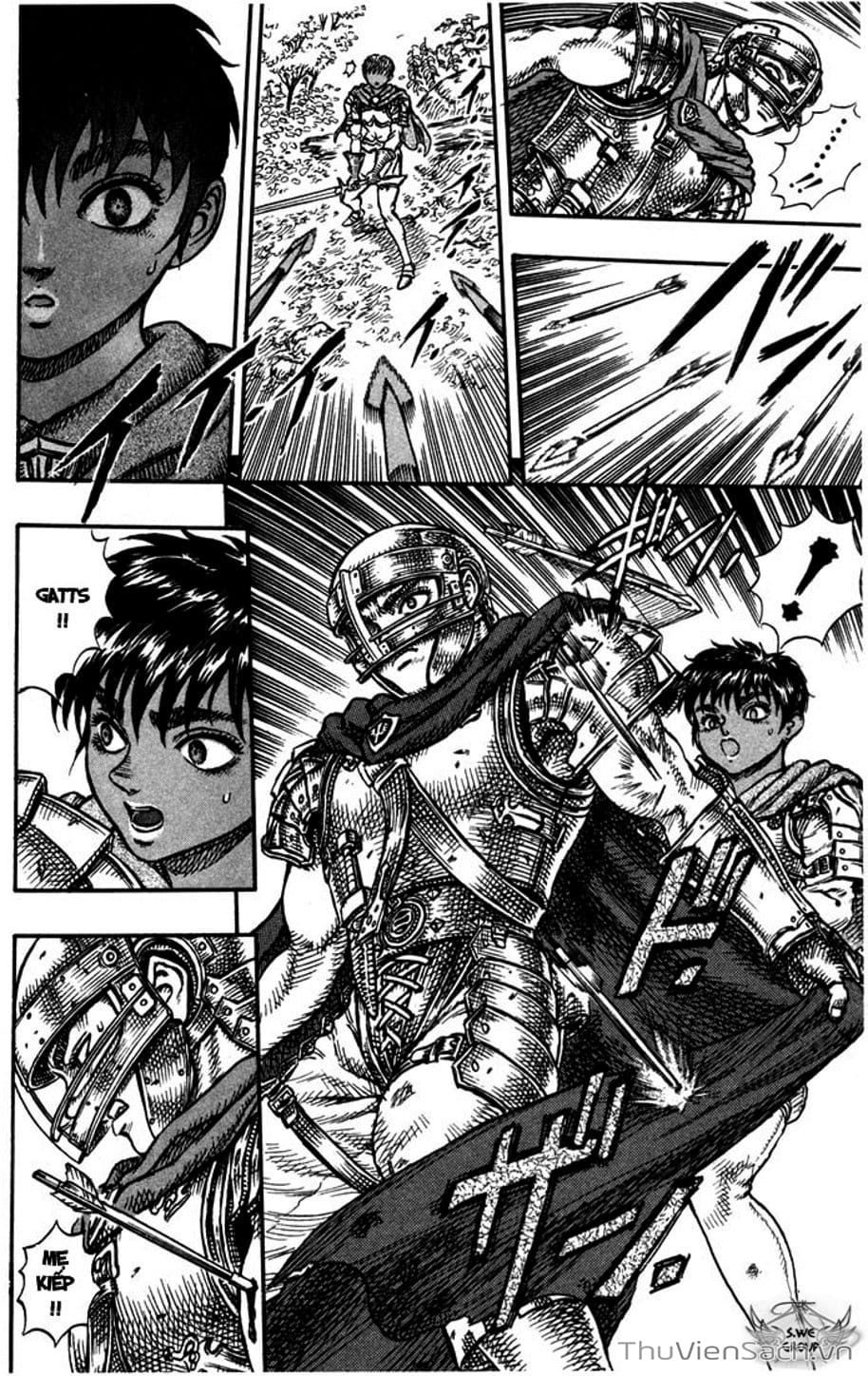 Truyện Tranh Kiếm Sĩ Đen - Berserk trang 9
