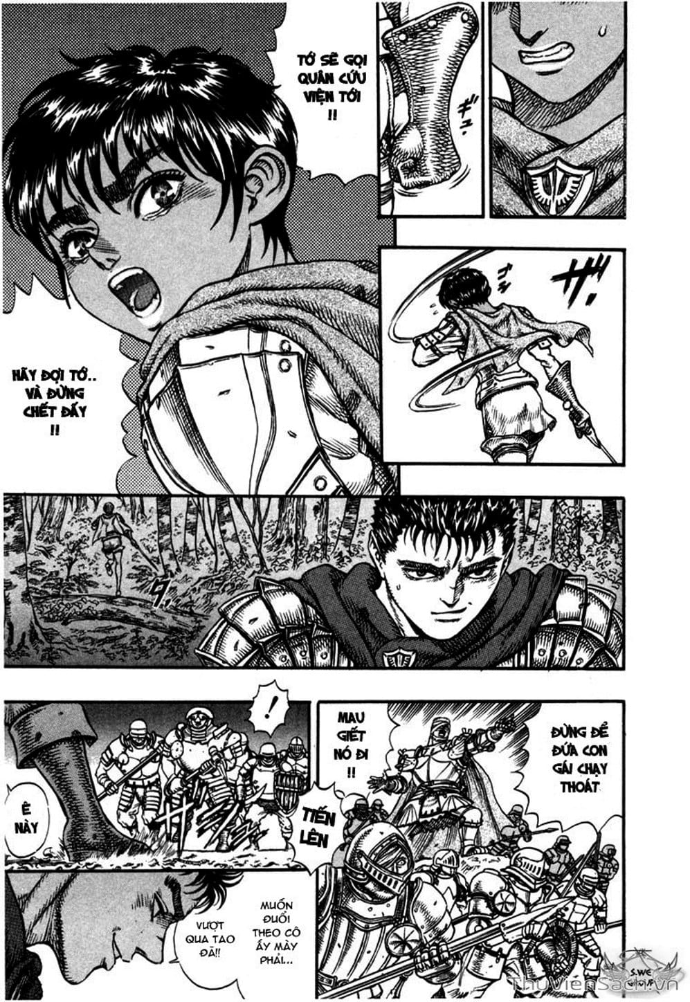 Truyện Tranh Kiếm Sĩ Đen - Berserk trang 9