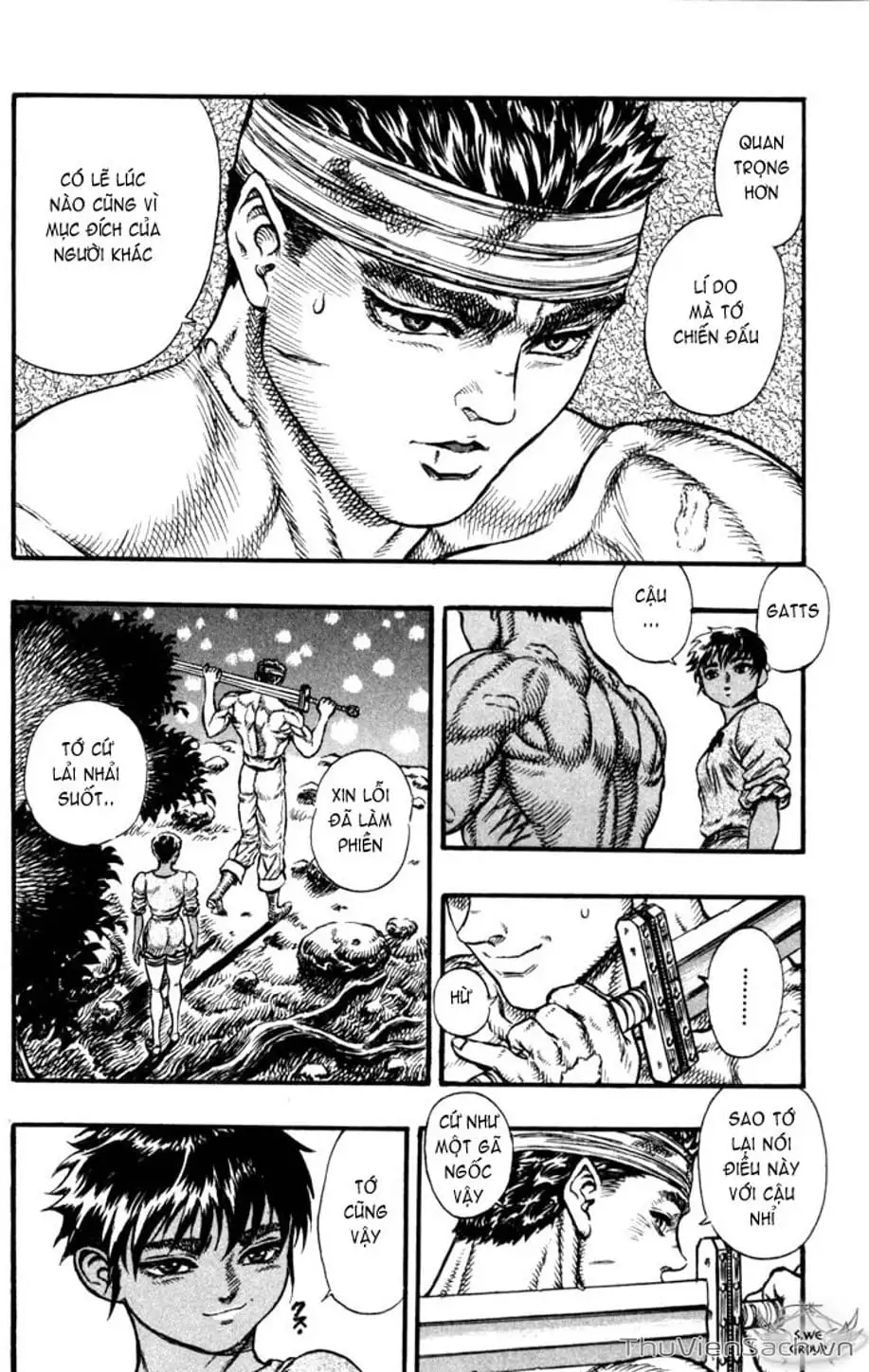 Truyện Tranh Kiếm Sĩ Đen - Berserk trang 9