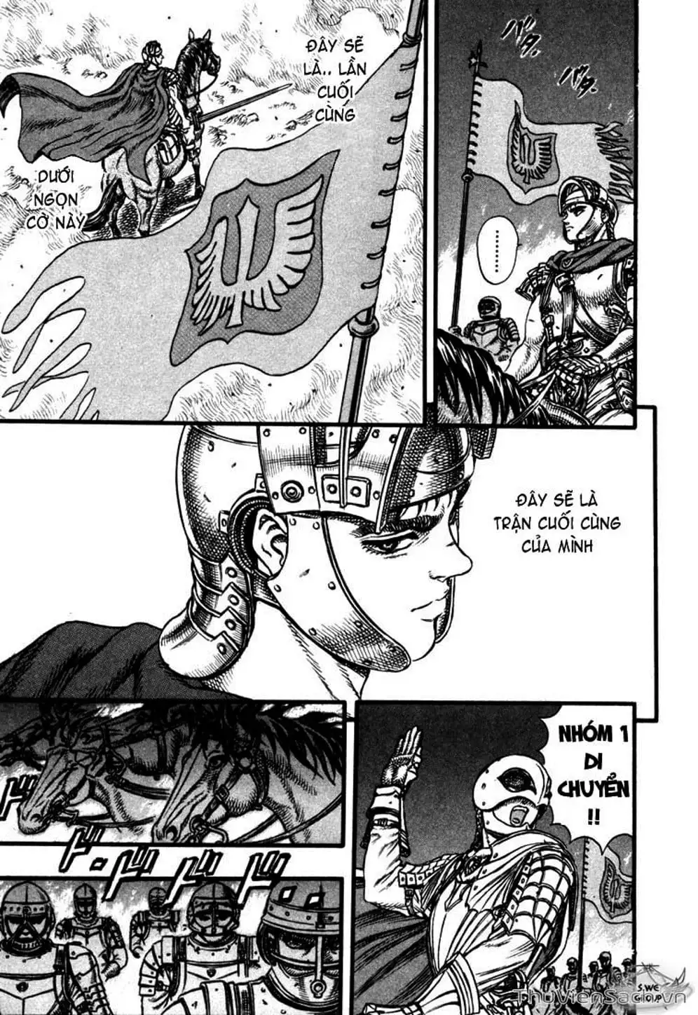 Truyện Tranh Kiếm Sĩ Đen - Berserk trang 9