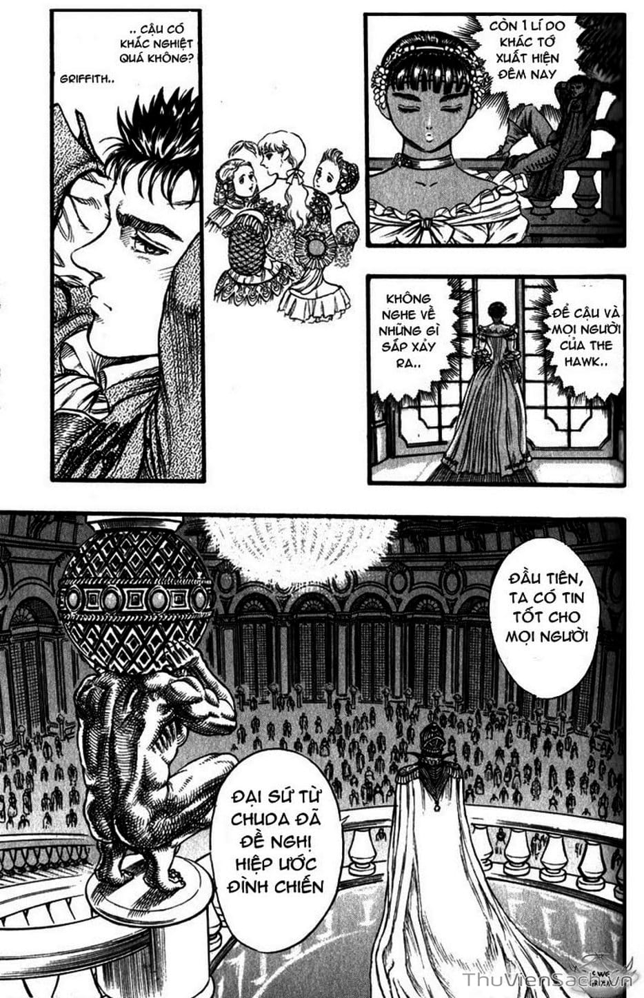 Truyện Tranh Kiếm Sĩ Đen - Berserk trang 9