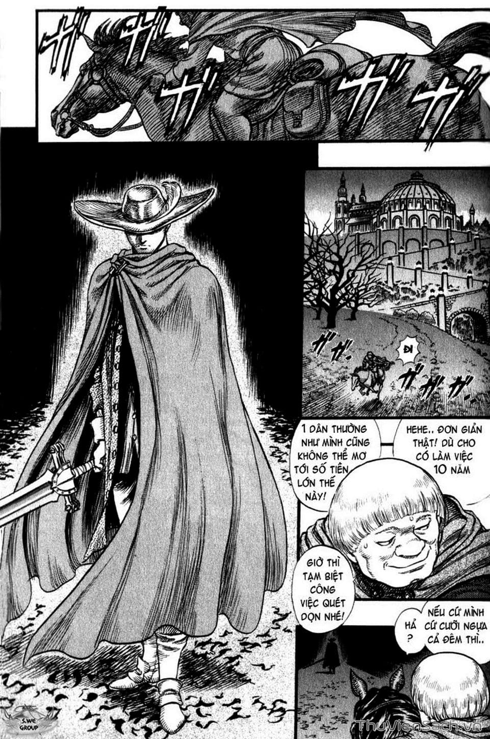 Truyện Tranh Kiếm Sĩ Đen - Berserk trang 9