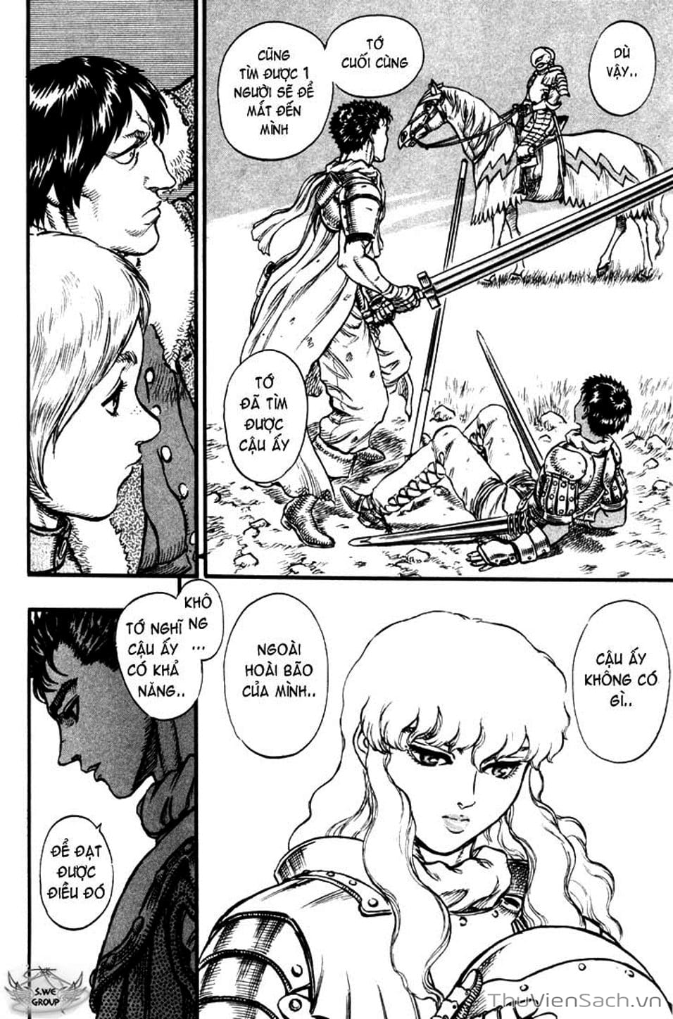 Truyện Tranh Kiếm Sĩ Đen - Berserk trang 9