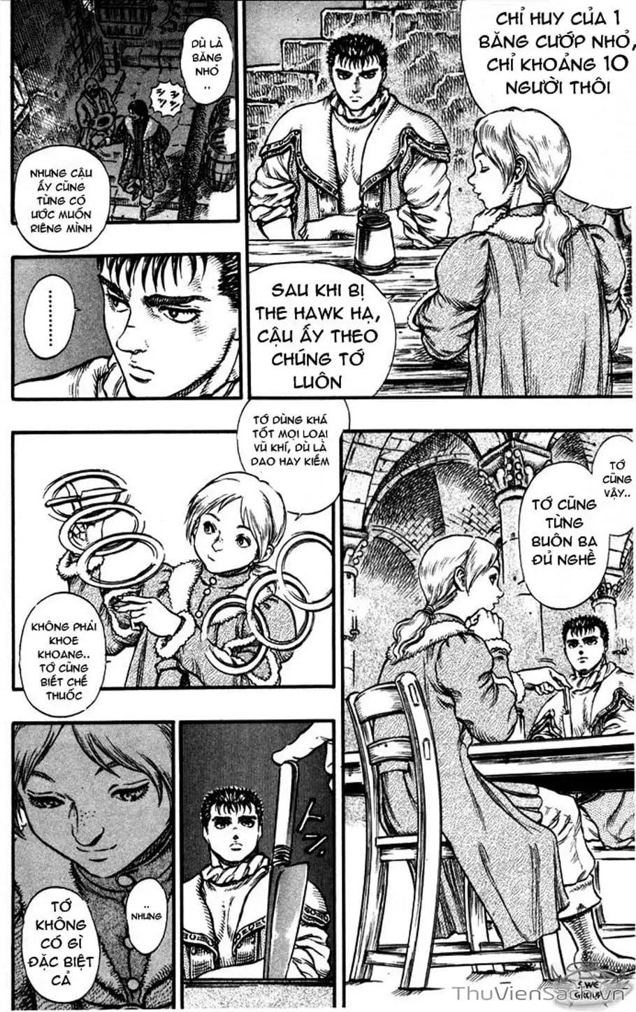 Truyện Tranh Kiếm Sĩ Đen - Berserk trang 9