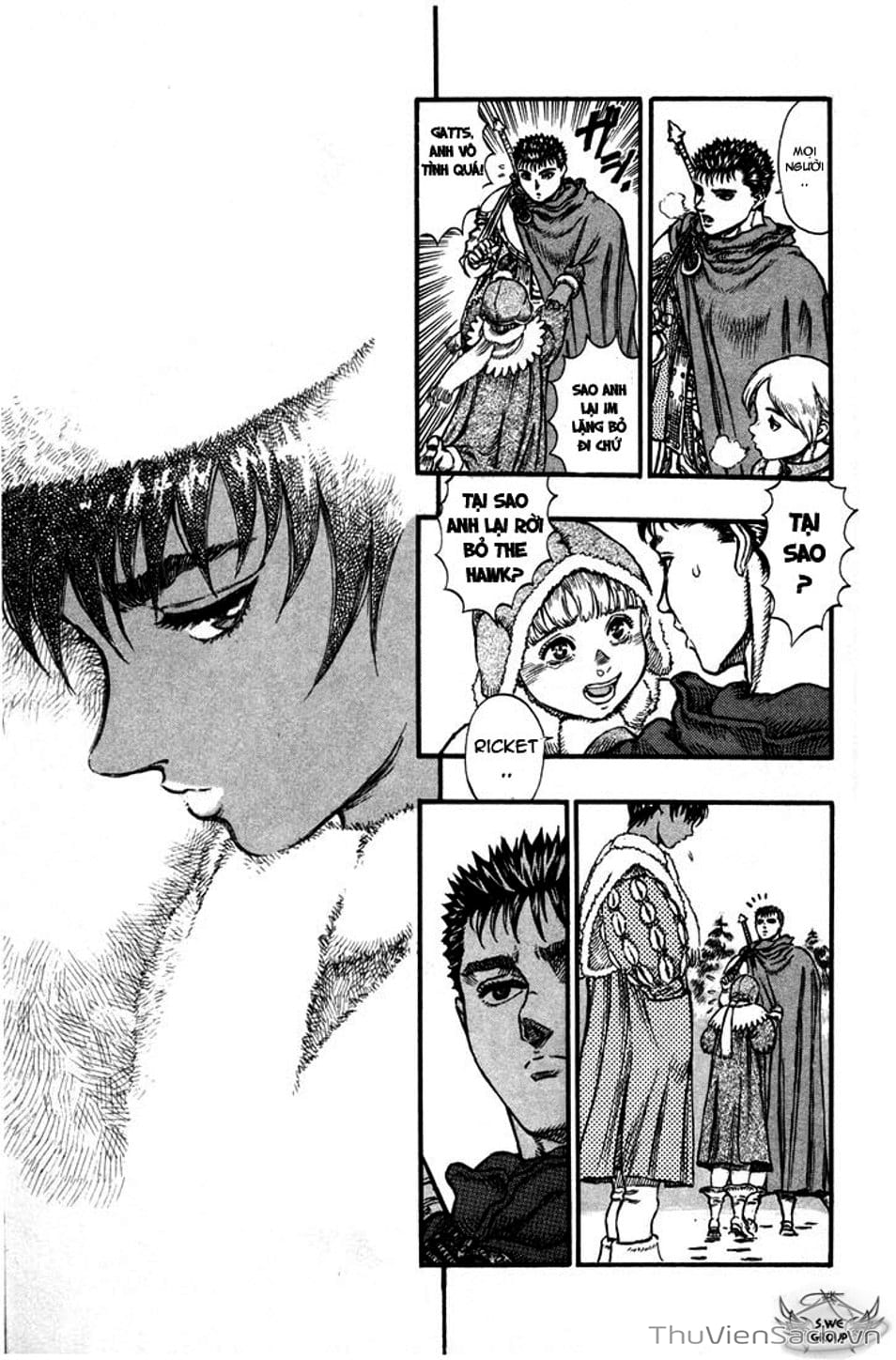 Truyện Tranh Kiếm Sĩ Đen - Berserk trang 9
