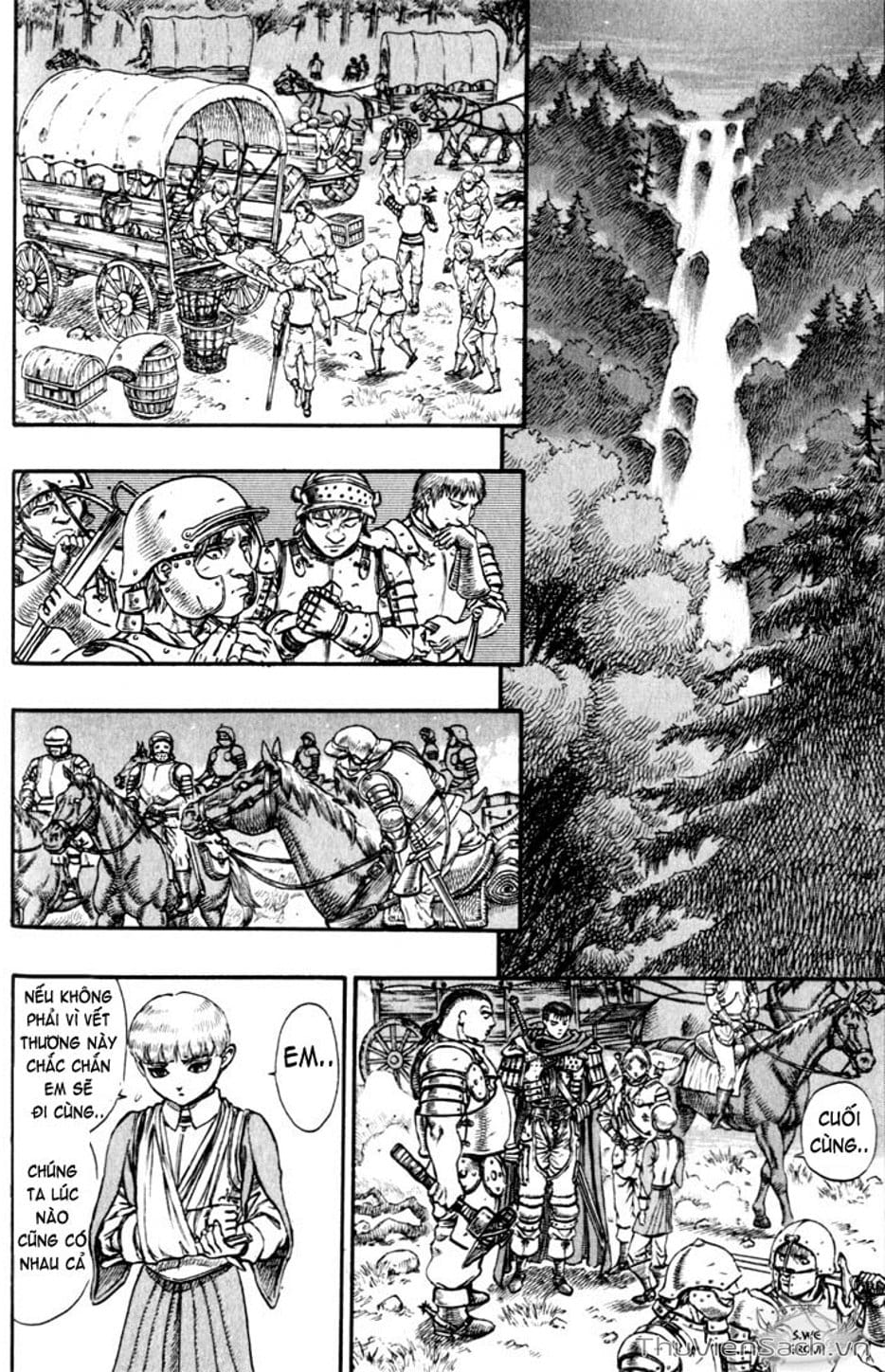 Truyện Tranh Kiếm Sĩ Đen - Berserk trang 9