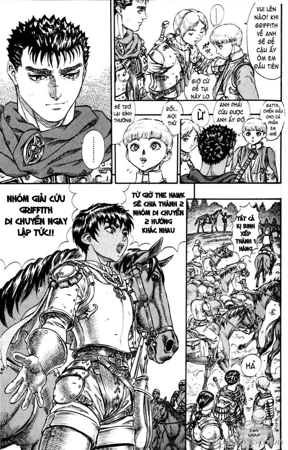 Truyện Tranh Kiếm Sĩ Đen - Berserk trang 9