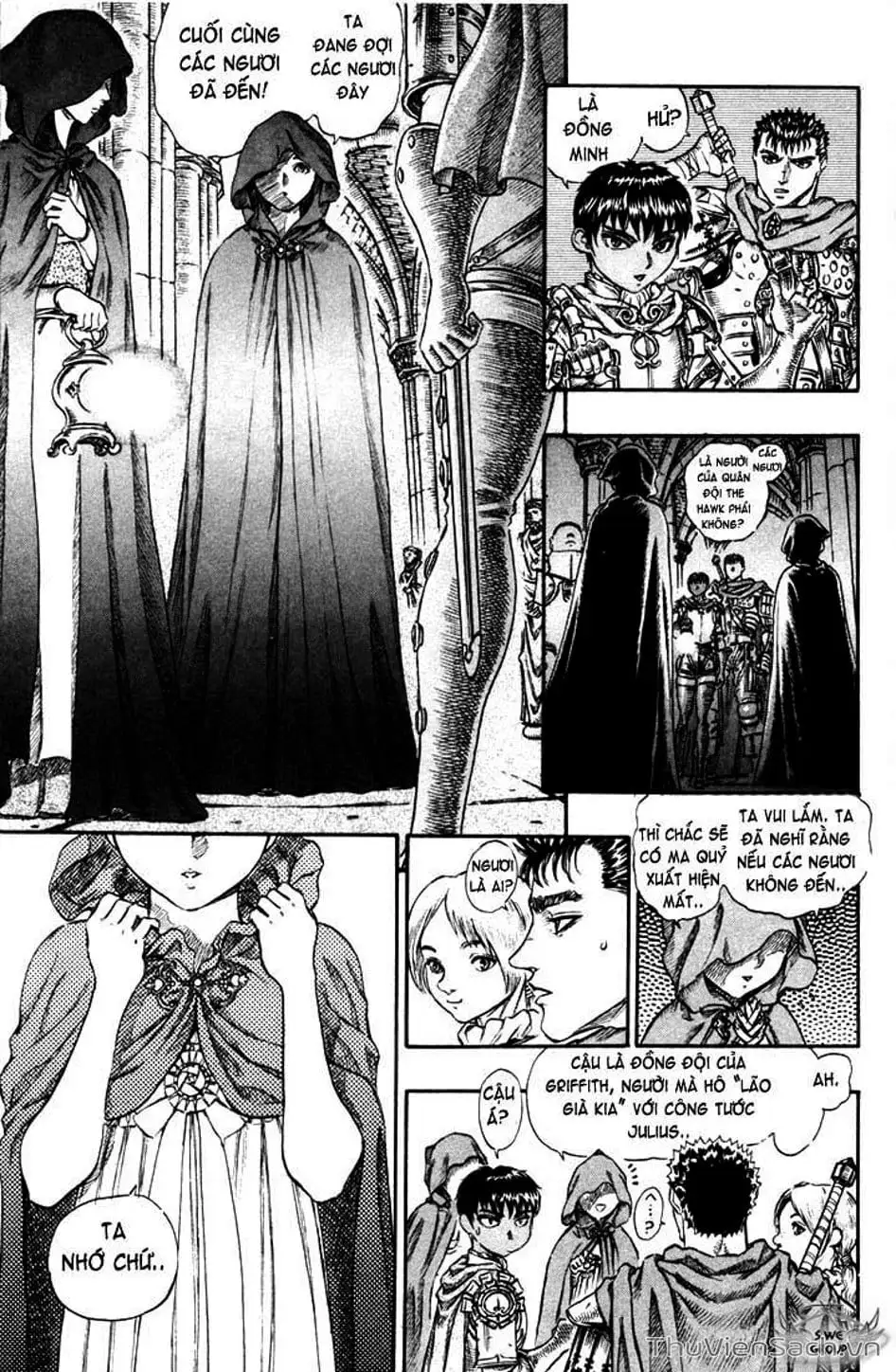 Truyện Tranh Kiếm Sĩ Đen - Berserk trang 9