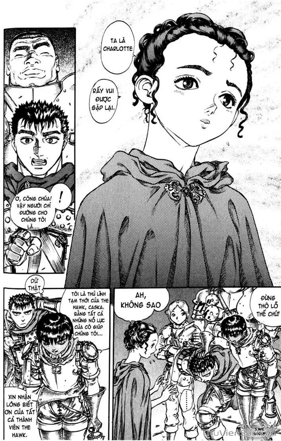 Truyện Tranh Kiếm Sĩ Đen - Berserk trang 9
