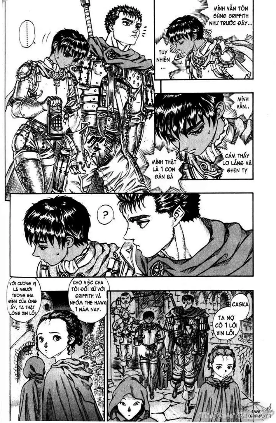 Truyện Tranh Kiếm Sĩ Đen - Berserk trang 9