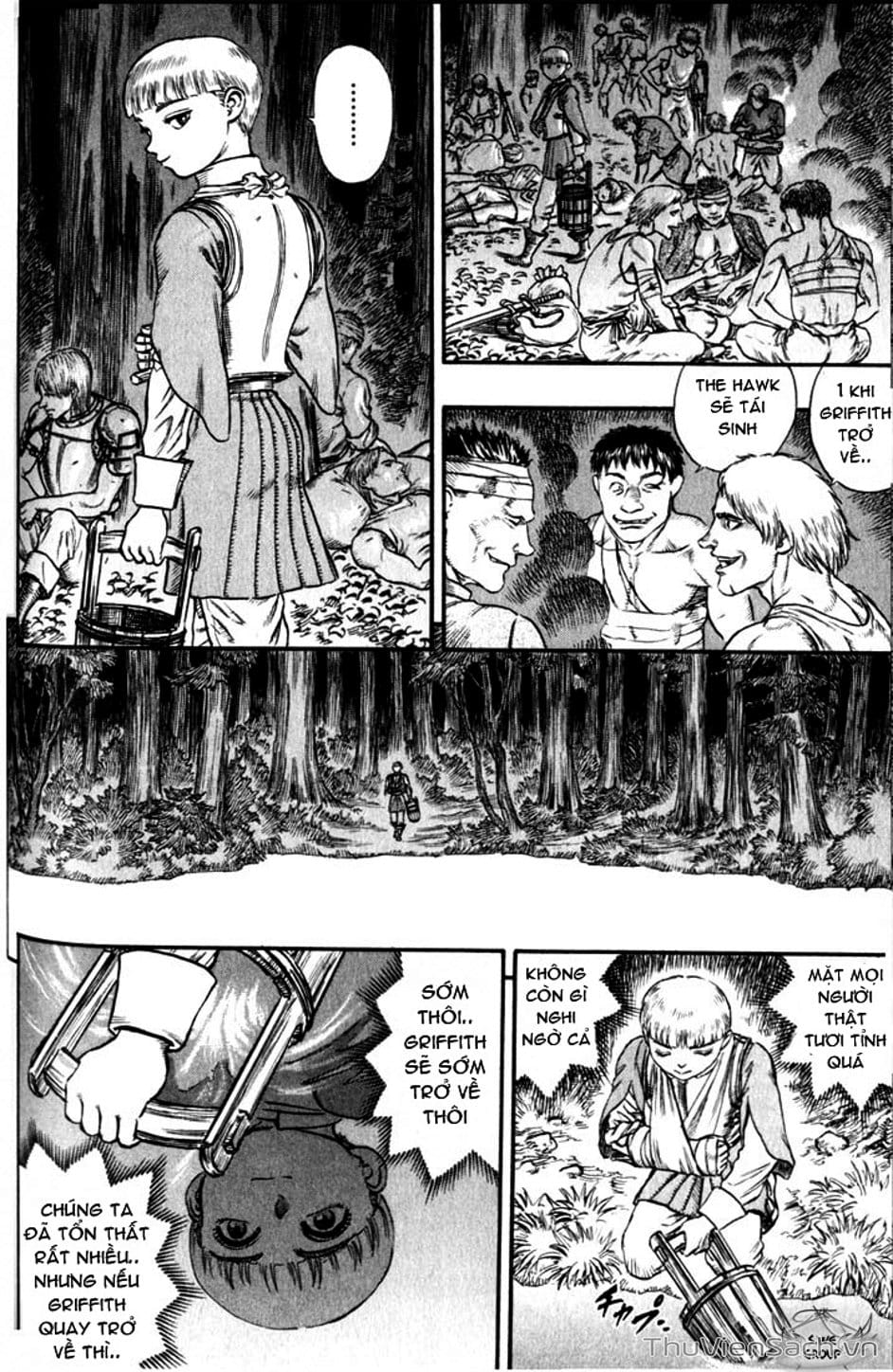 Truyện Tranh Kiếm Sĩ Đen - Berserk trang 9