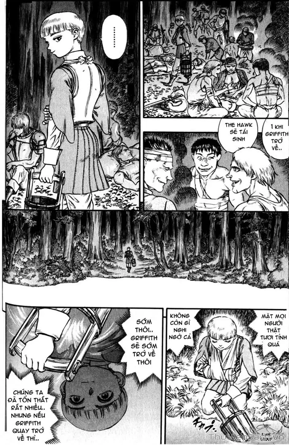 Truyện Tranh Kiếm Sĩ Đen - Berserk trang 9