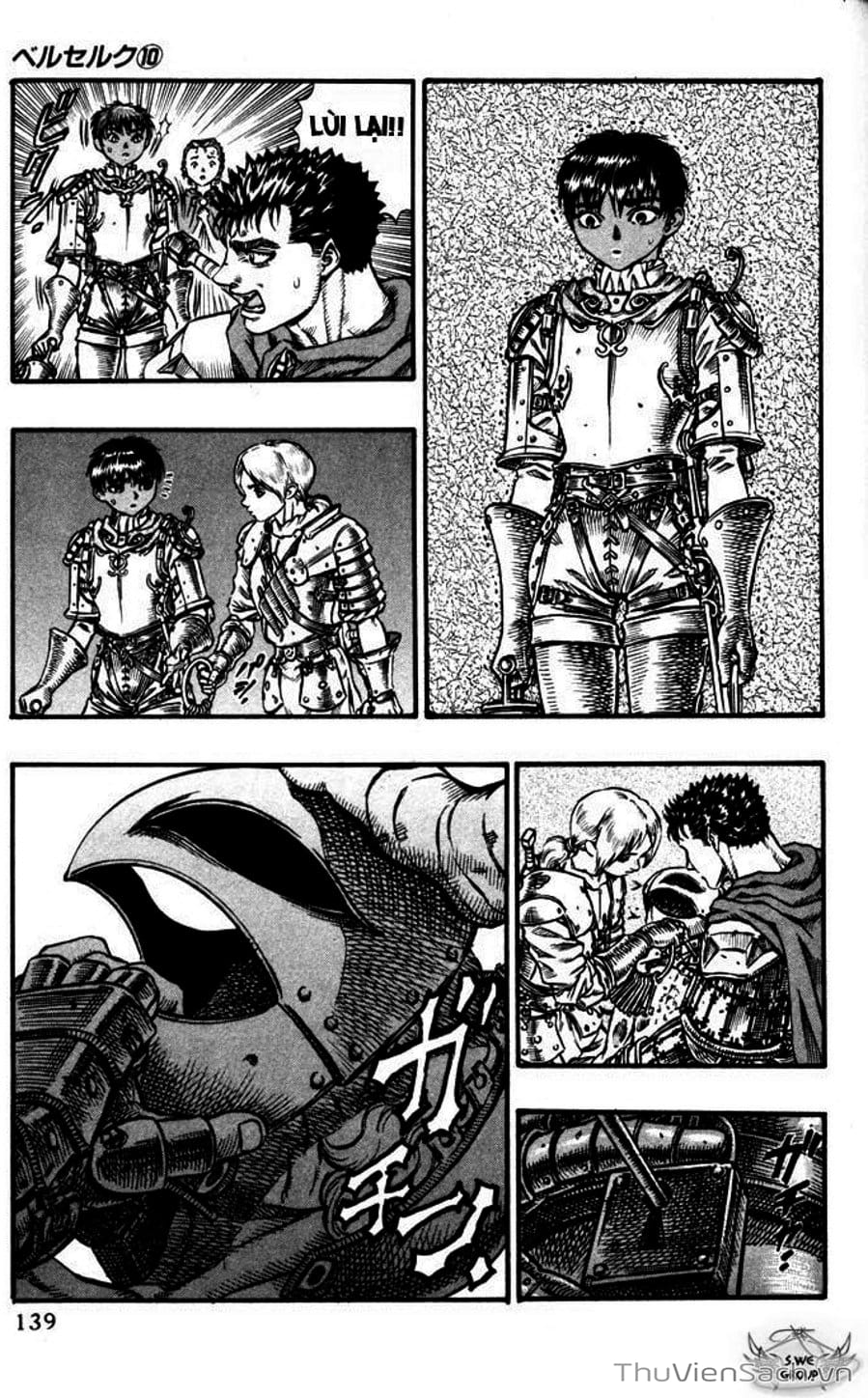 Truyện Tranh Kiếm Sĩ Đen - Berserk trang 9
