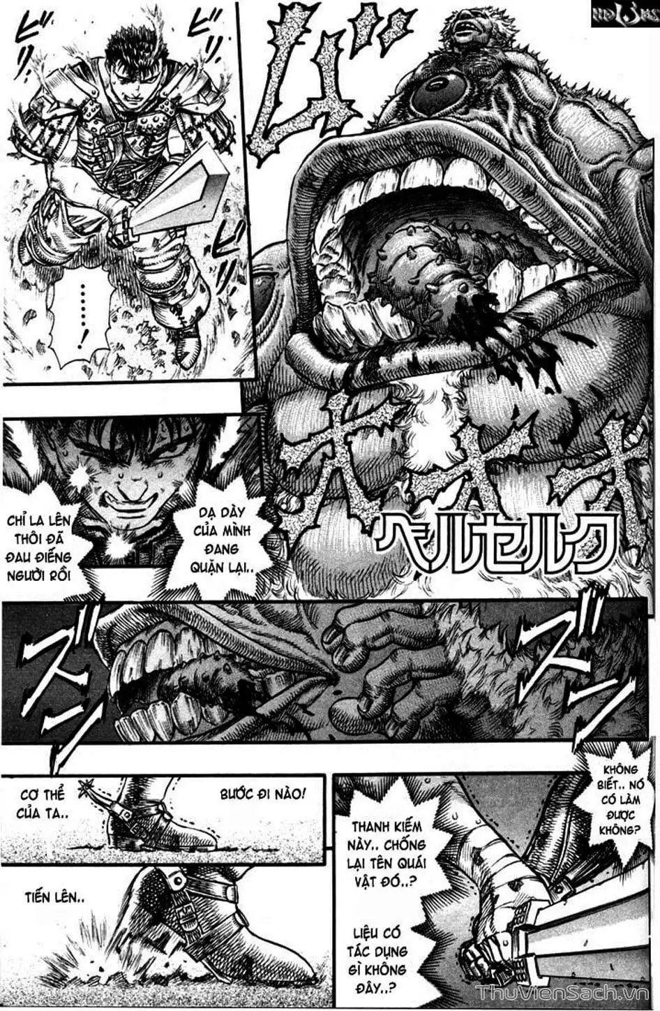 Truyện Tranh Kiếm Sĩ Đen - Berserk trang 9