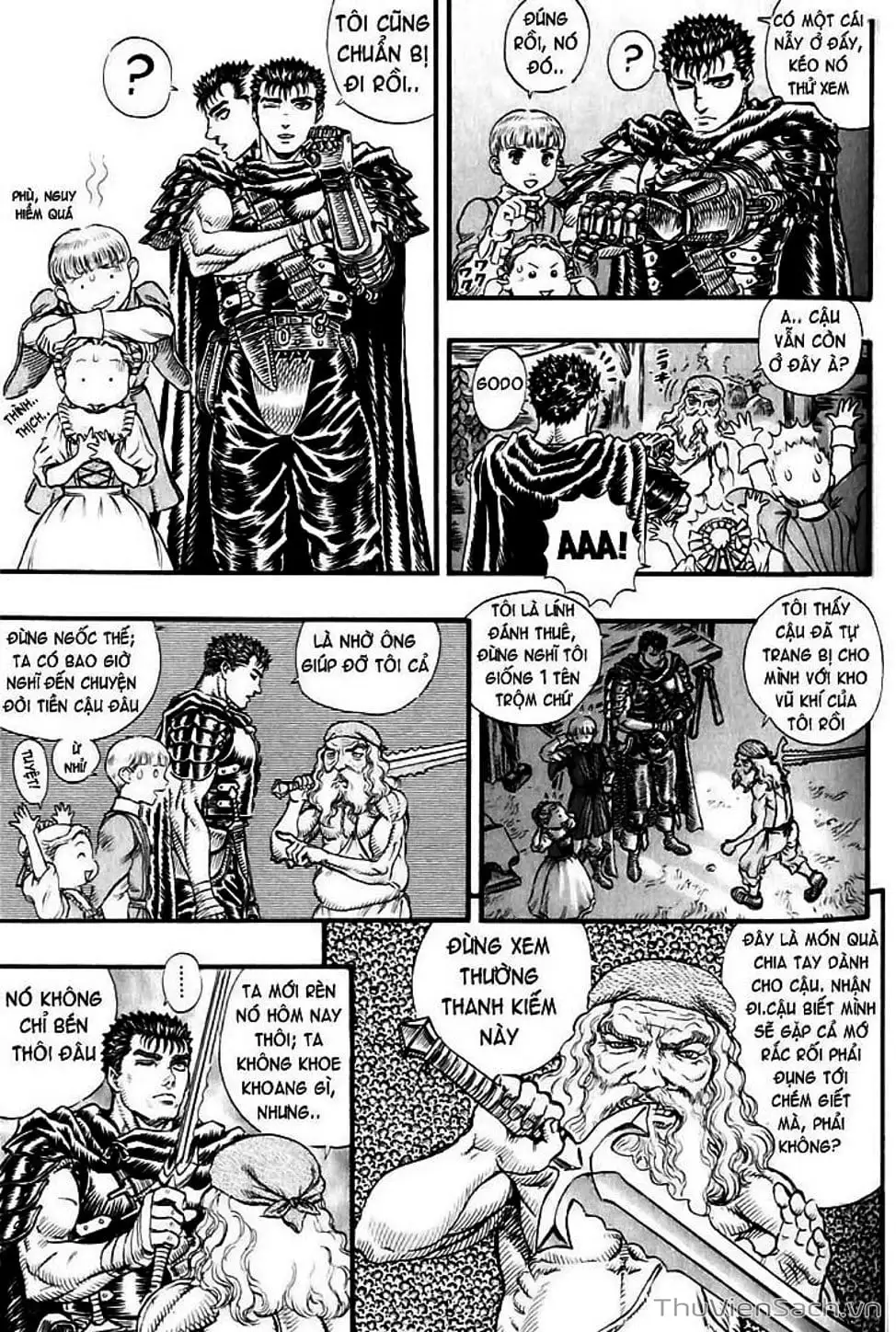 Truyện Tranh Kiếm Sĩ Đen - Berserk trang 9