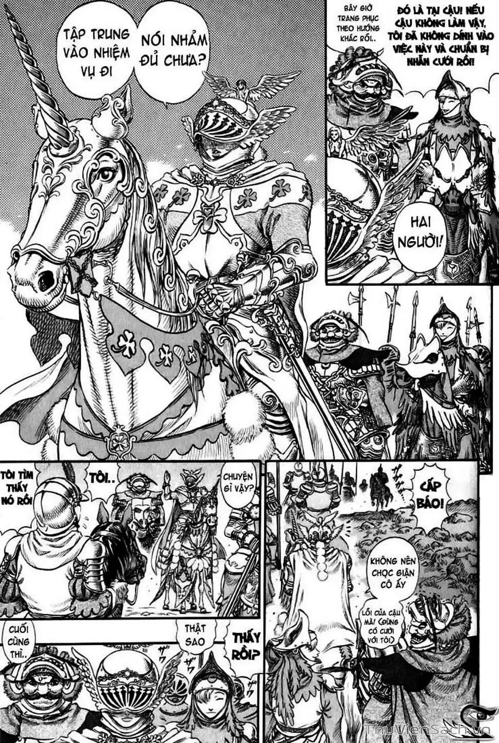 Truyện Tranh Kiếm Sĩ Đen - Berserk trang 9