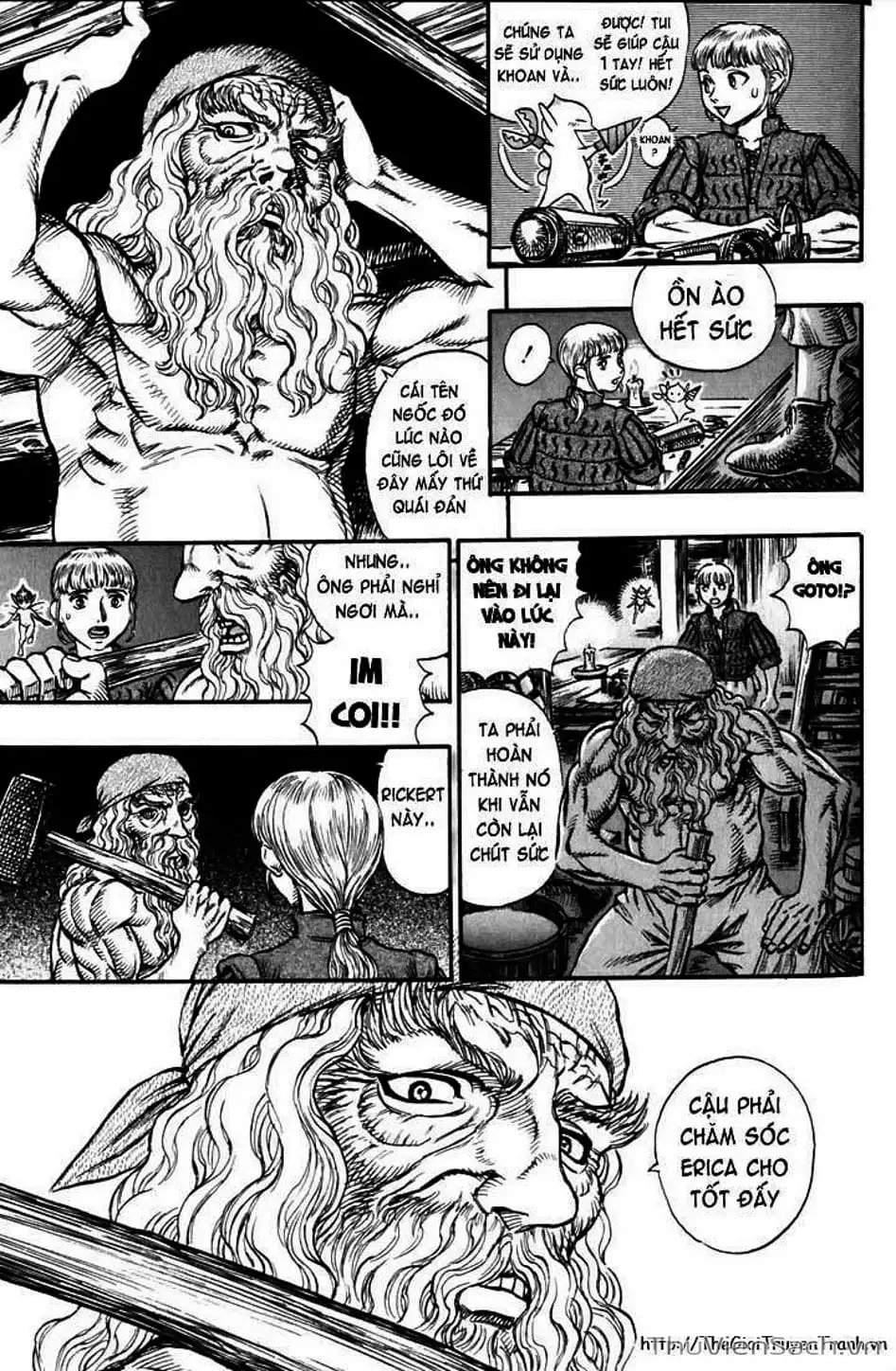 Truyện Tranh Kiếm Sĩ Đen - Berserk trang 9