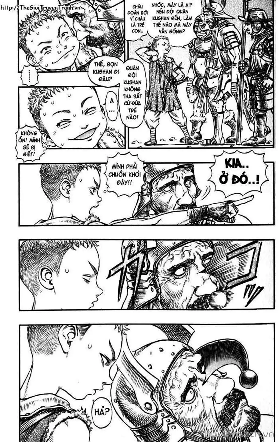 Truyện Tranh Kiếm Sĩ Đen - Berserk trang 9