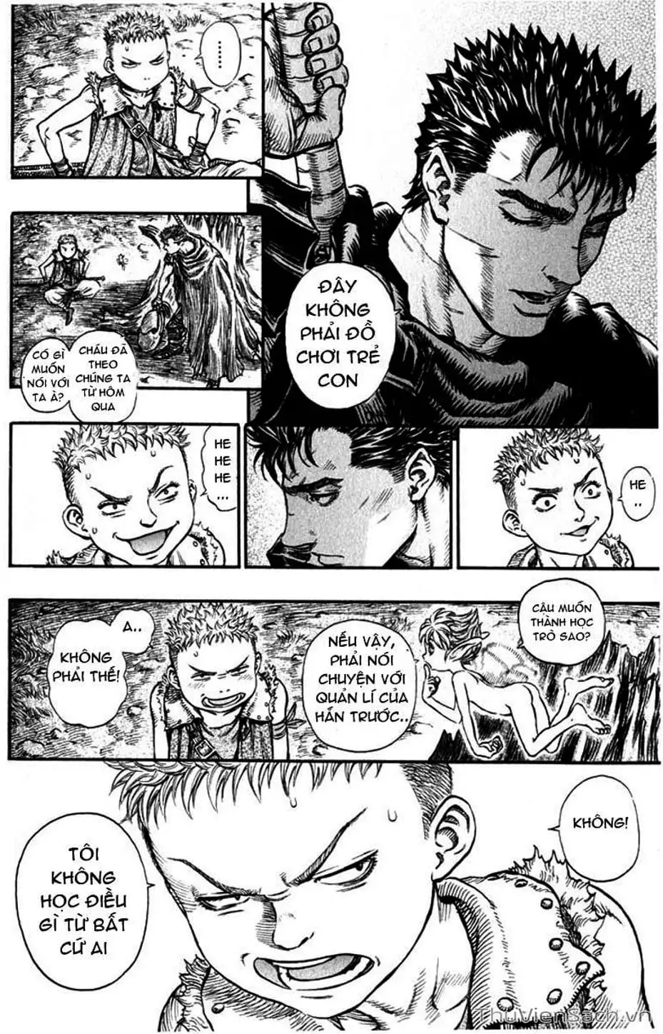 Truyện Tranh Kiếm Sĩ Đen - Berserk trang 9