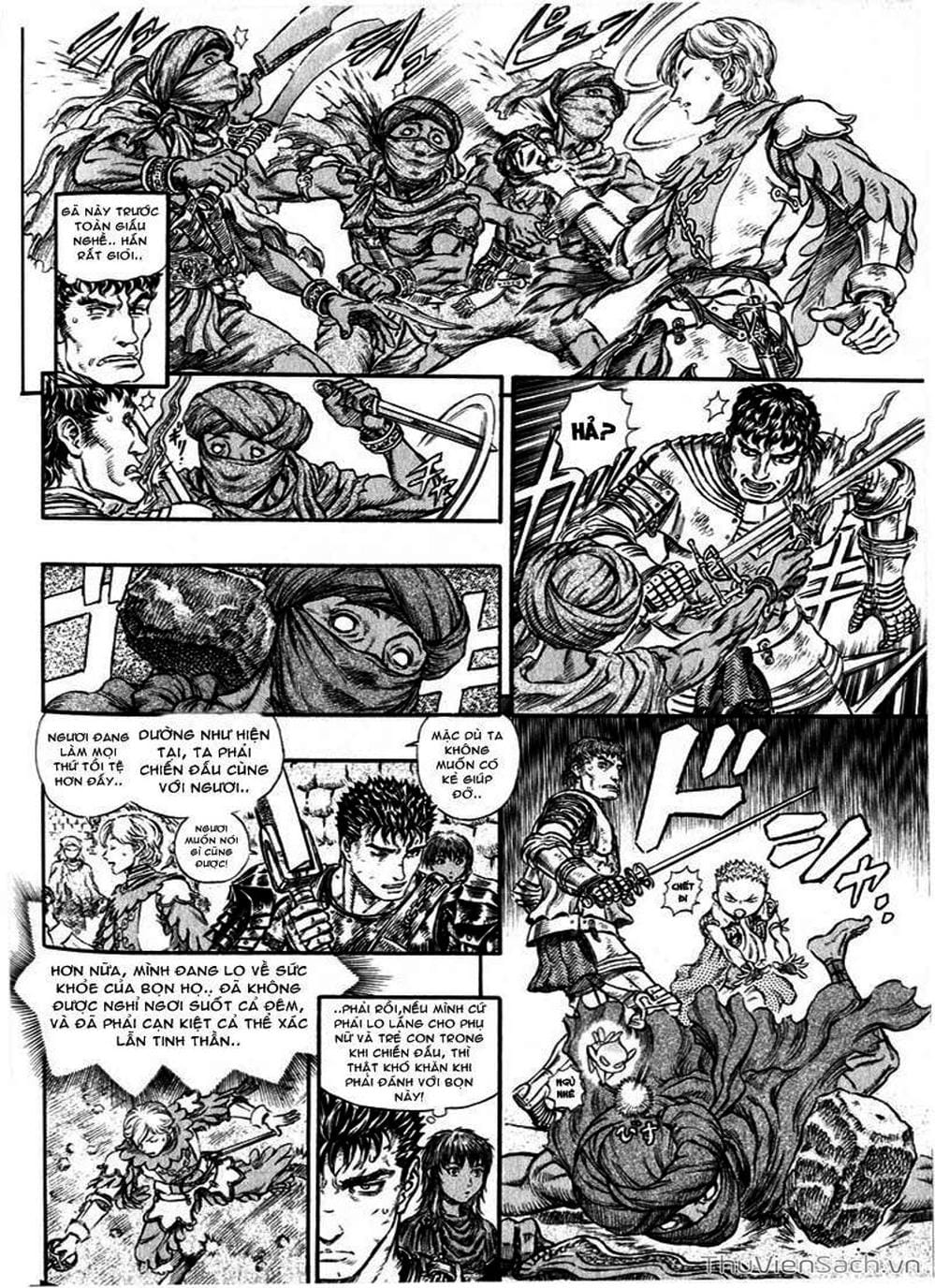 Truyện Tranh Kiếm Sĩ Đen - Berserk trang 9