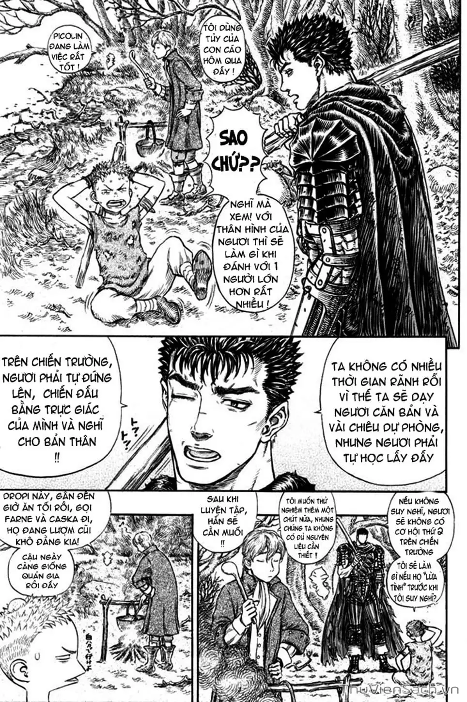 Truyện Tranh Kiếm Sĩ Đen - Berserk trang 9