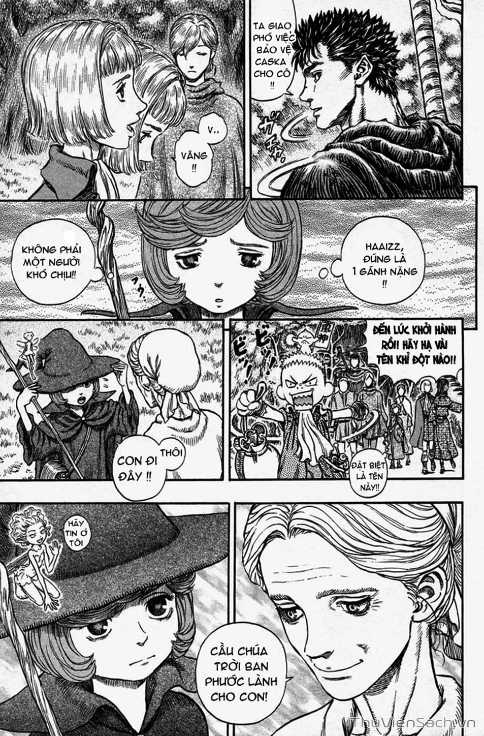 Truyện Tranh Kiếm Sĩ Đen - Berserk trang 9