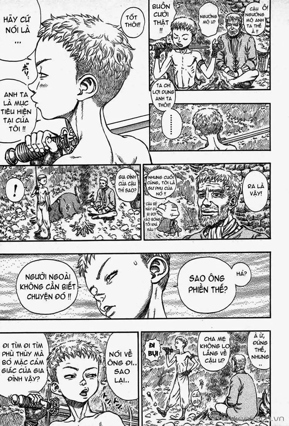 Truyện Tranh Kiếm Sĩ Đen - Berserk trang 9