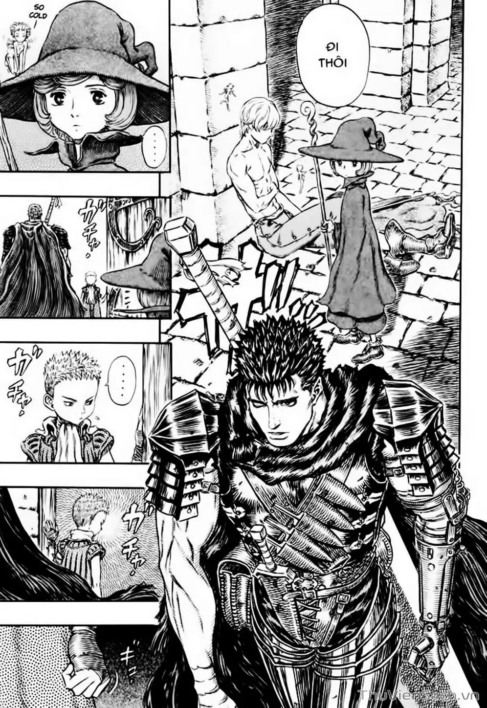 Truyện Tranh Kiếm Sĩ Đen - Berserk trang 9
