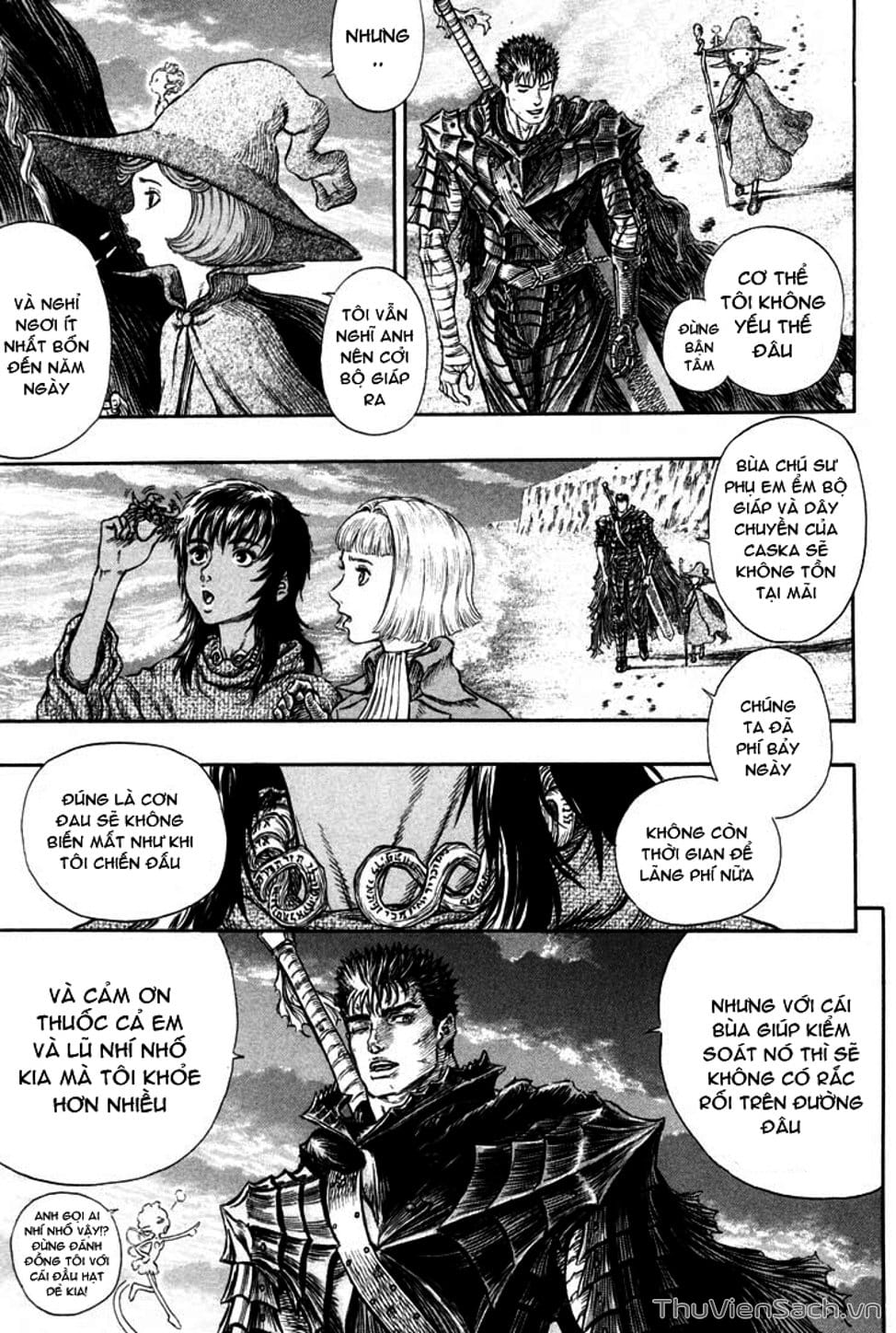 Truyện Tranh Kiếm Sĩ Đen - Berserk trang 9