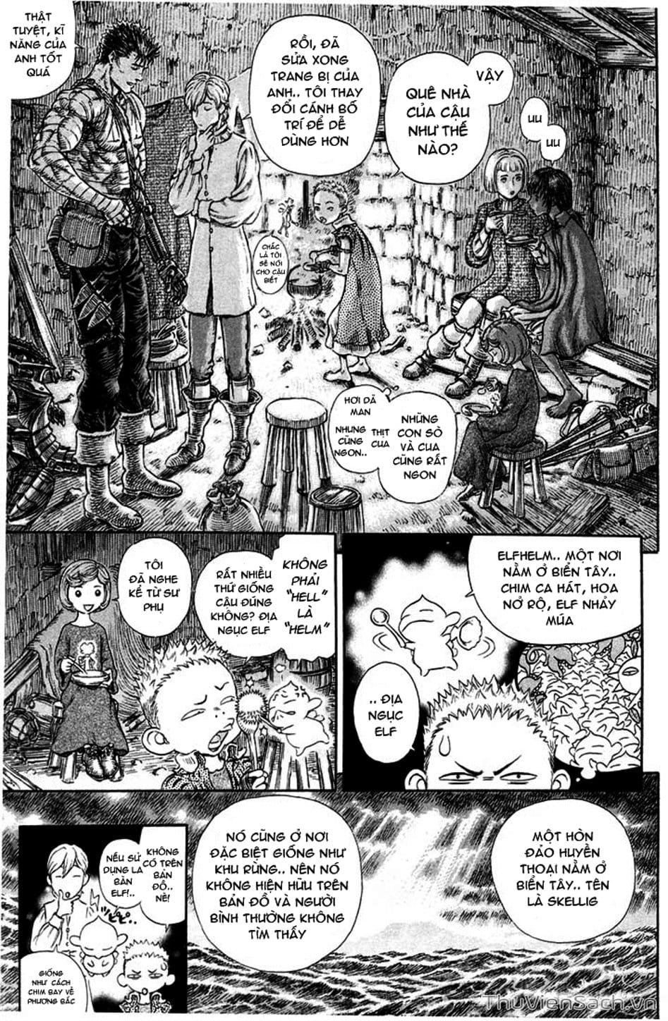 Truyện Tranh Kiếm Sĩ Đen - Berserk trang 9