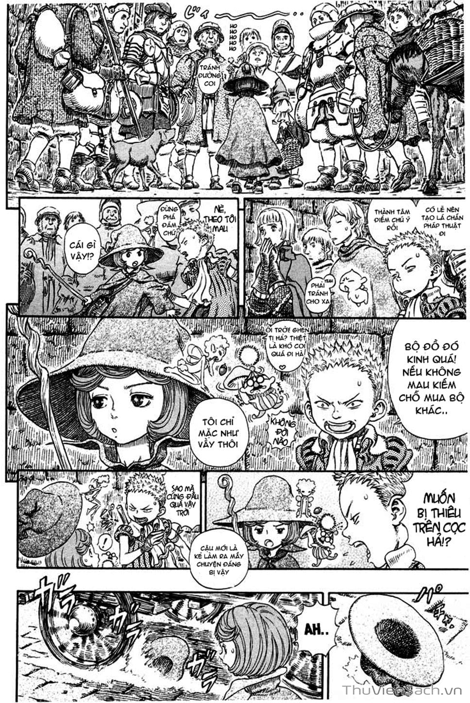 Truyện Tranh Kiếm Sĩ Đen - Berserk trang 9