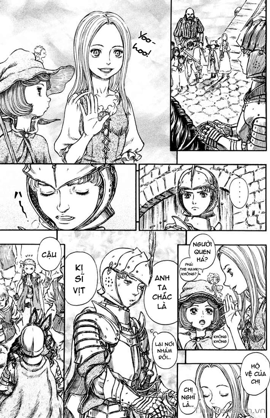 Truyện Tranh Kiếm Sĩ Đen - Berserk trang 9