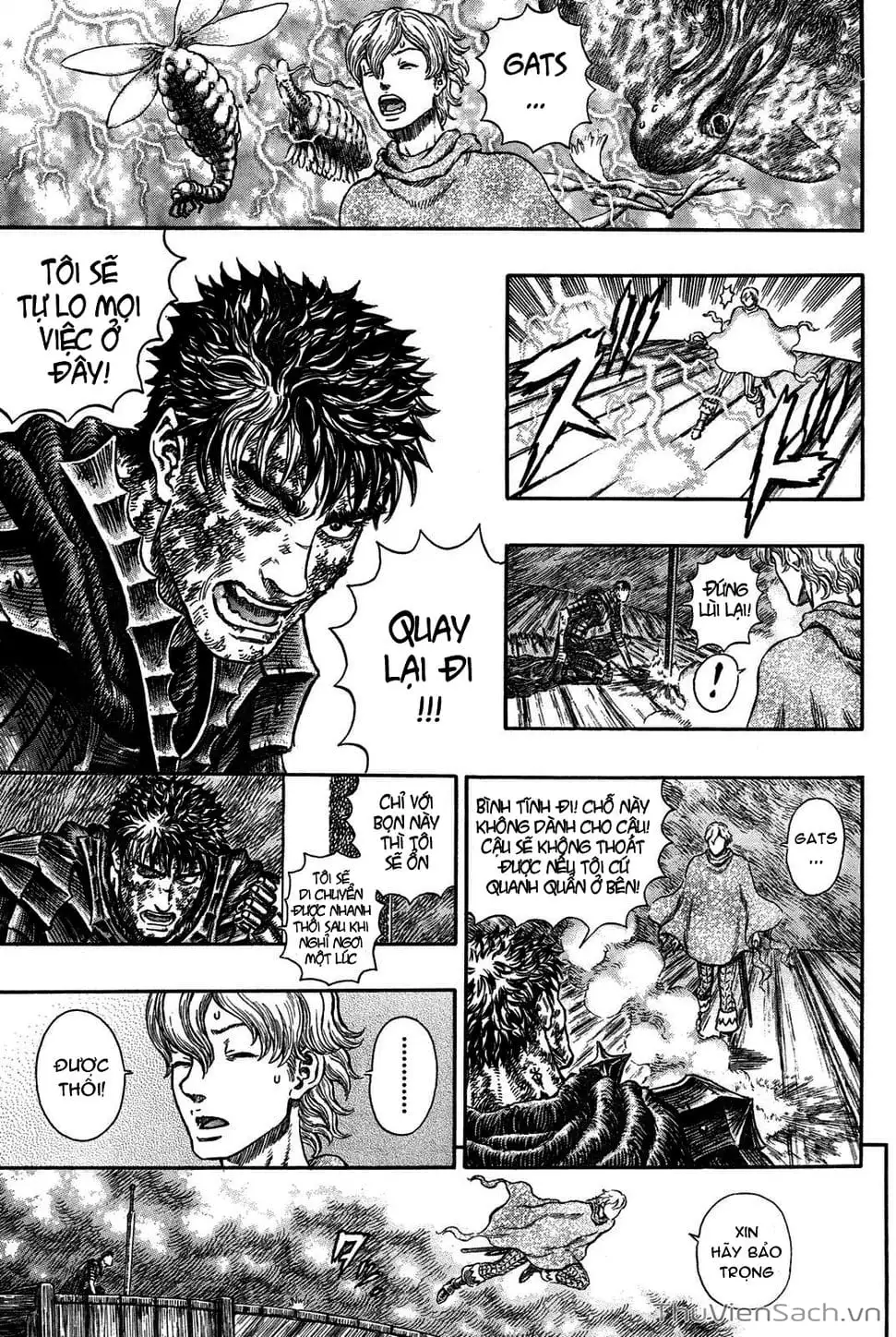 Truyện Tranh Kiếm Sĩ Đen - Berserk trang 9