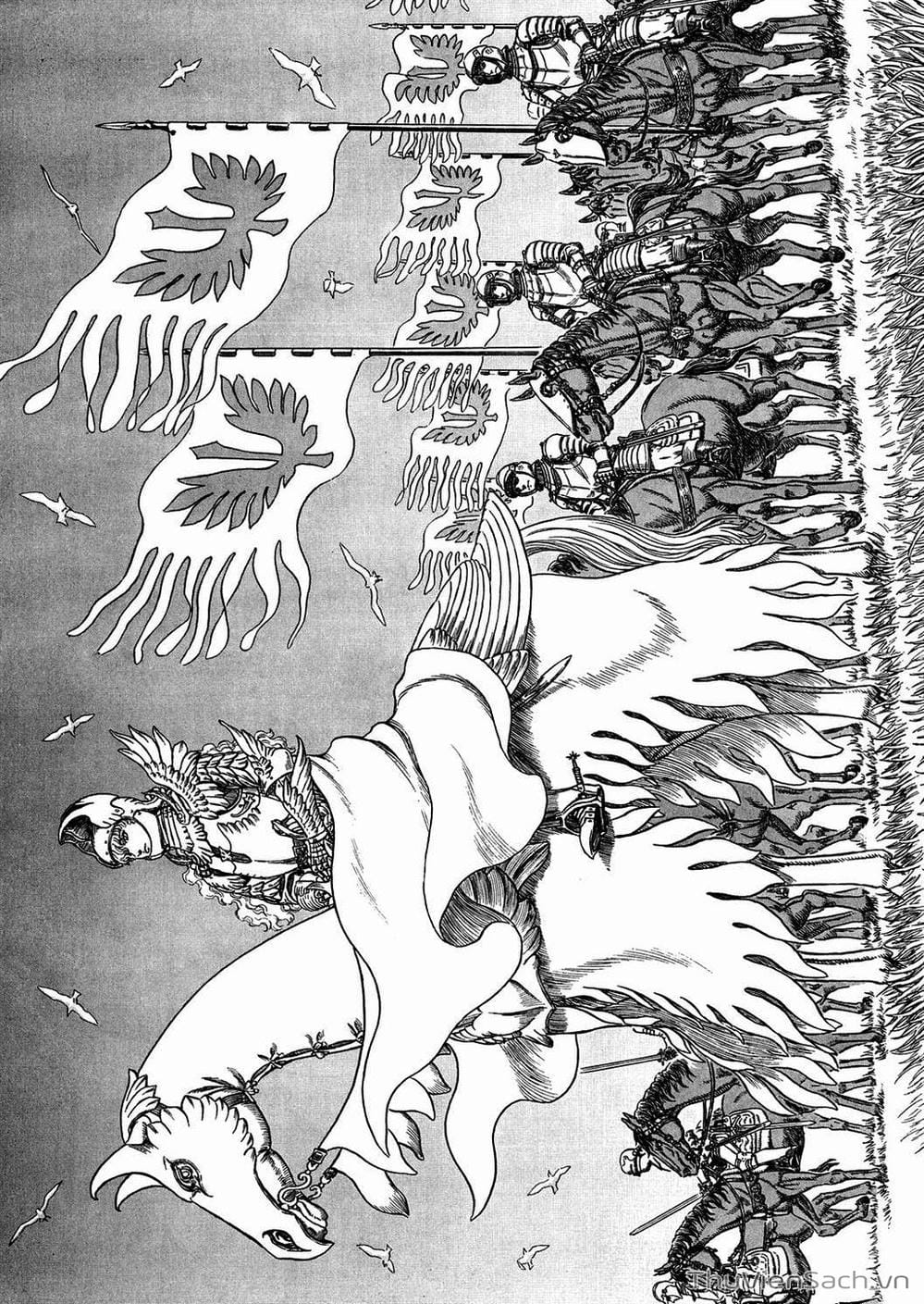 Truyện Tranh Kiếm Sĩ Đen - Berserk trang 9