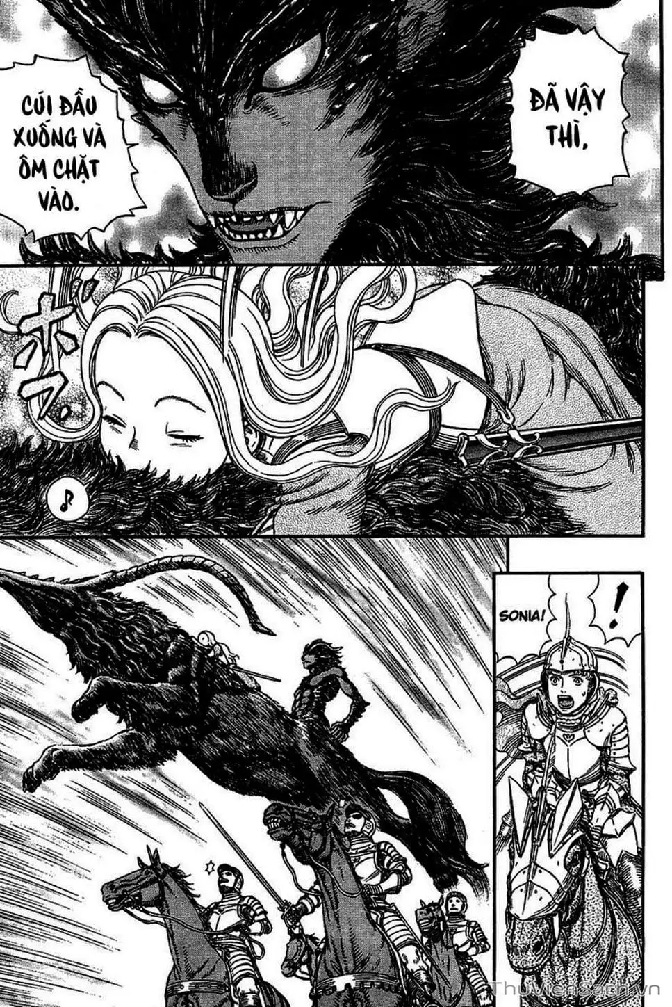 Truyện Tranh Kiếm Sĩ Đen - Berserk trang 9